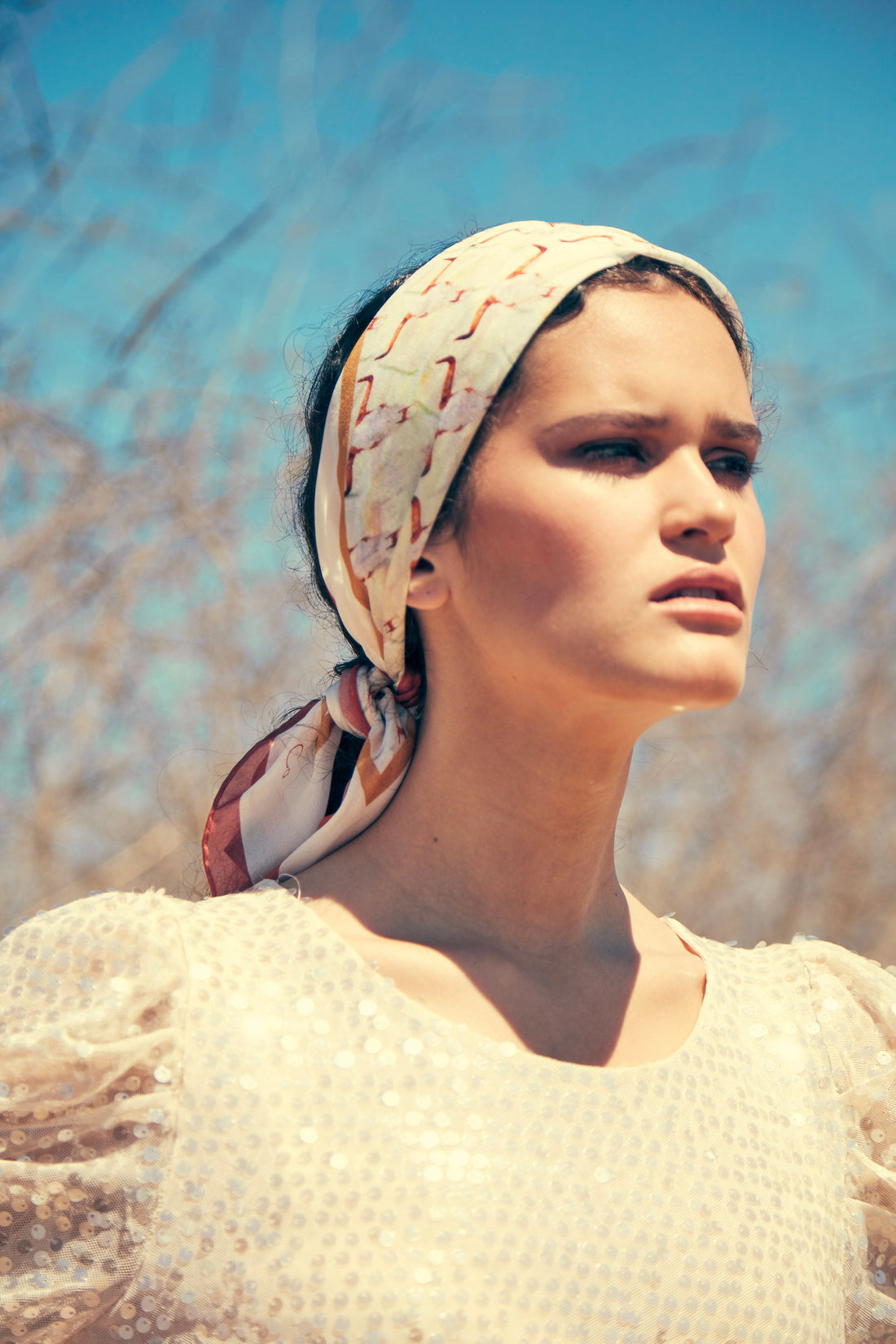 Henelle Silk Bandana