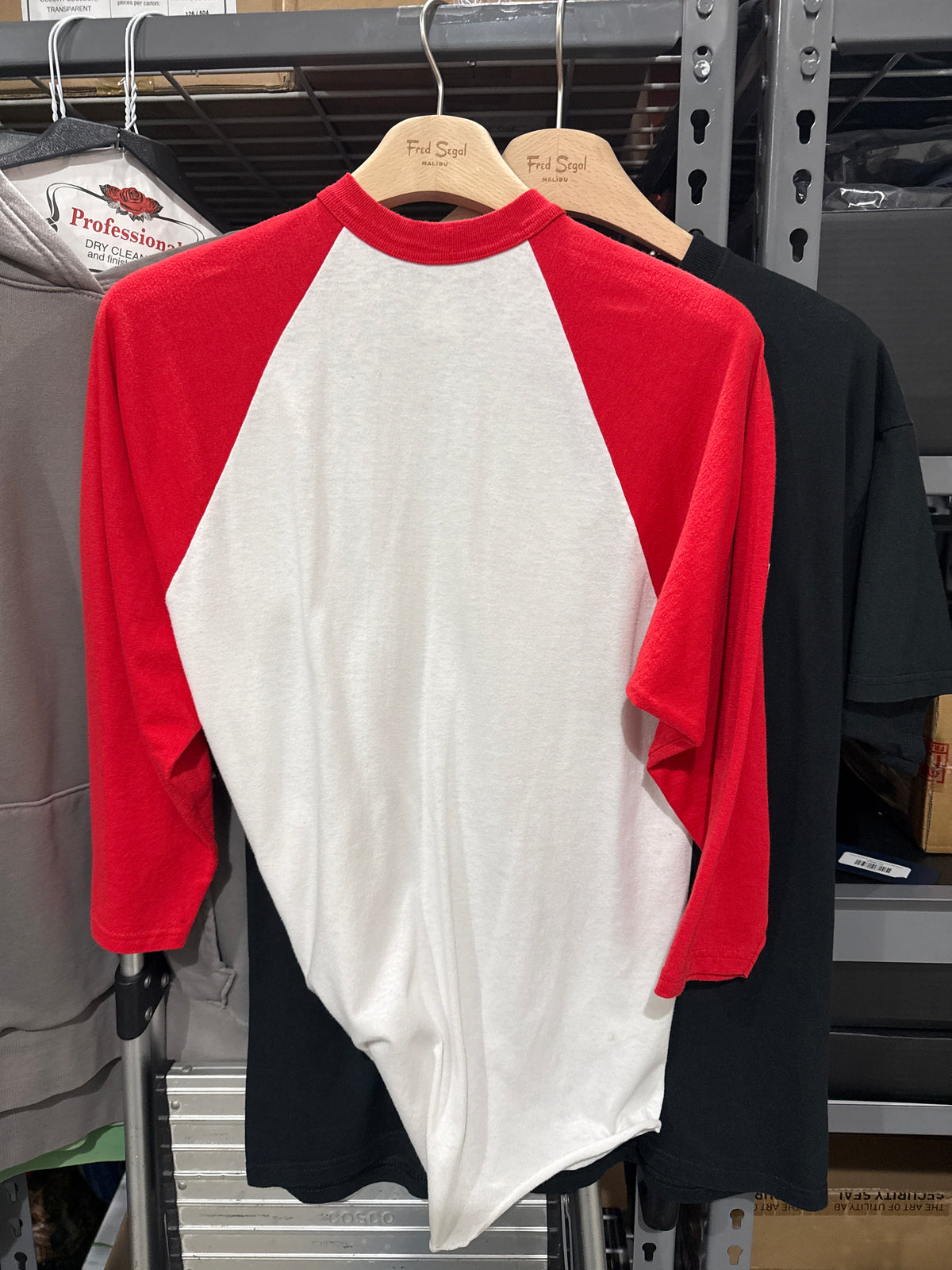80’s Red/White Raglan Shirt