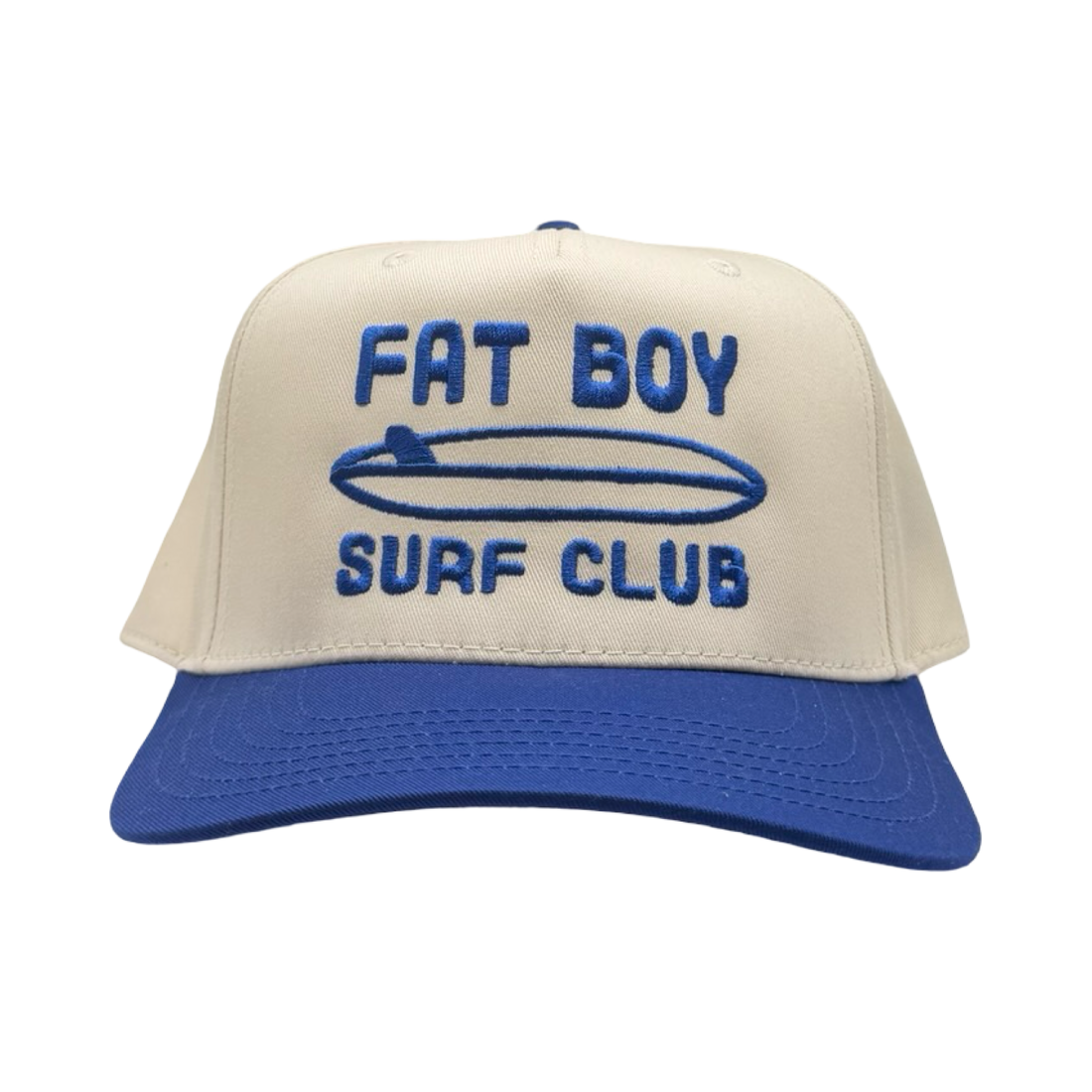 The Nose Rider Embroidered Hat - Royal & Natural