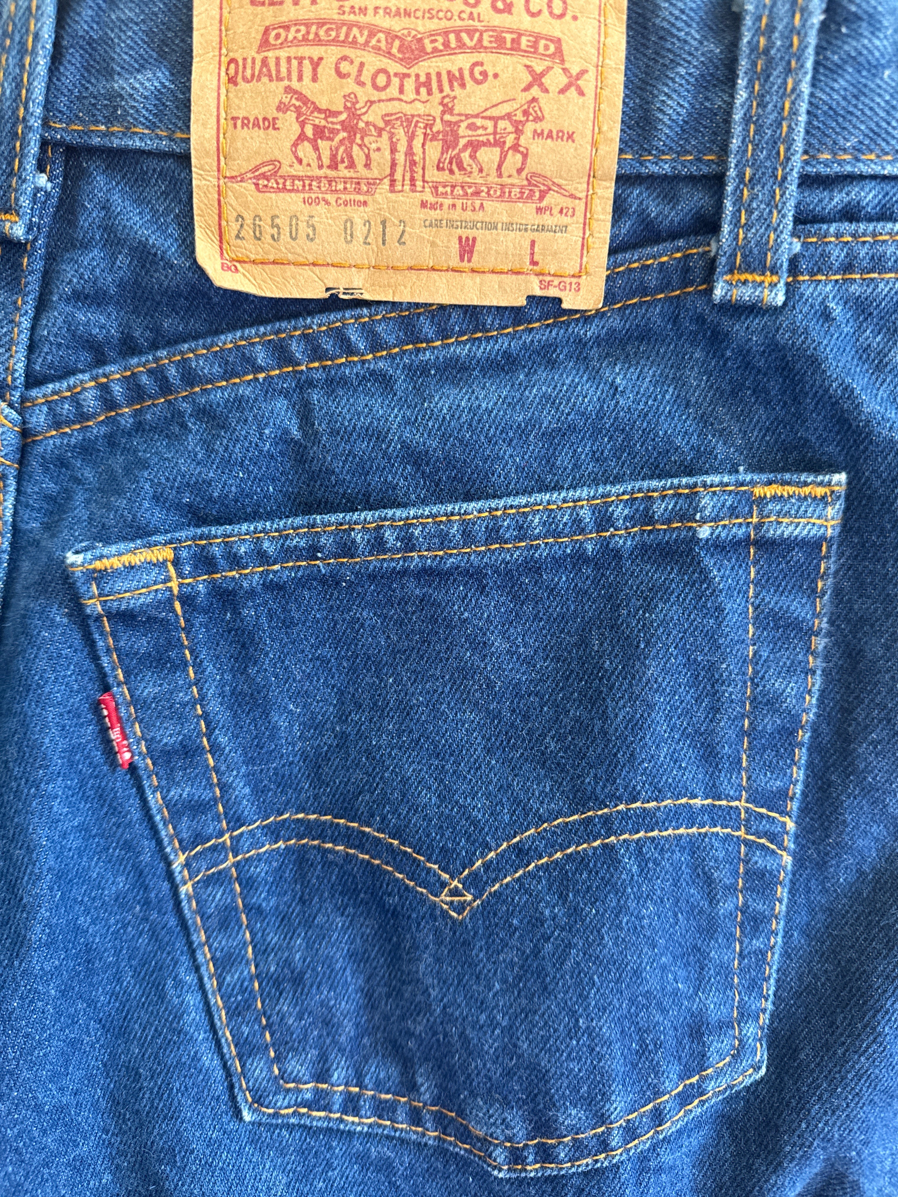 1990’s Levi’s 505 29x31