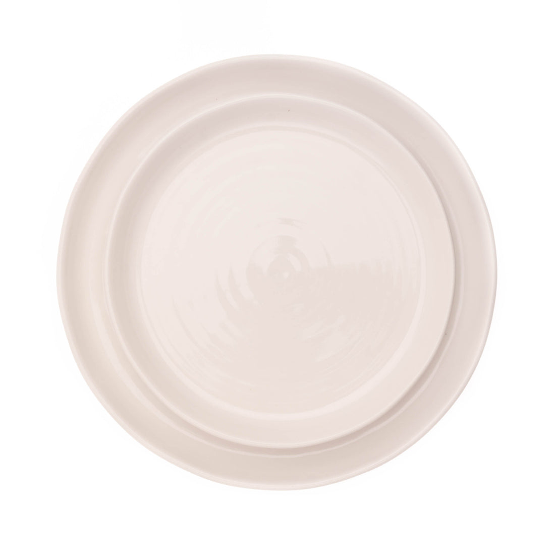 Pinch Salad Plate in White - Set of 4