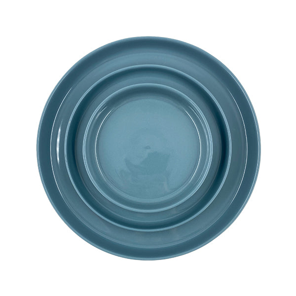 Reims Medium Plate - Set of 4 - Atlantic