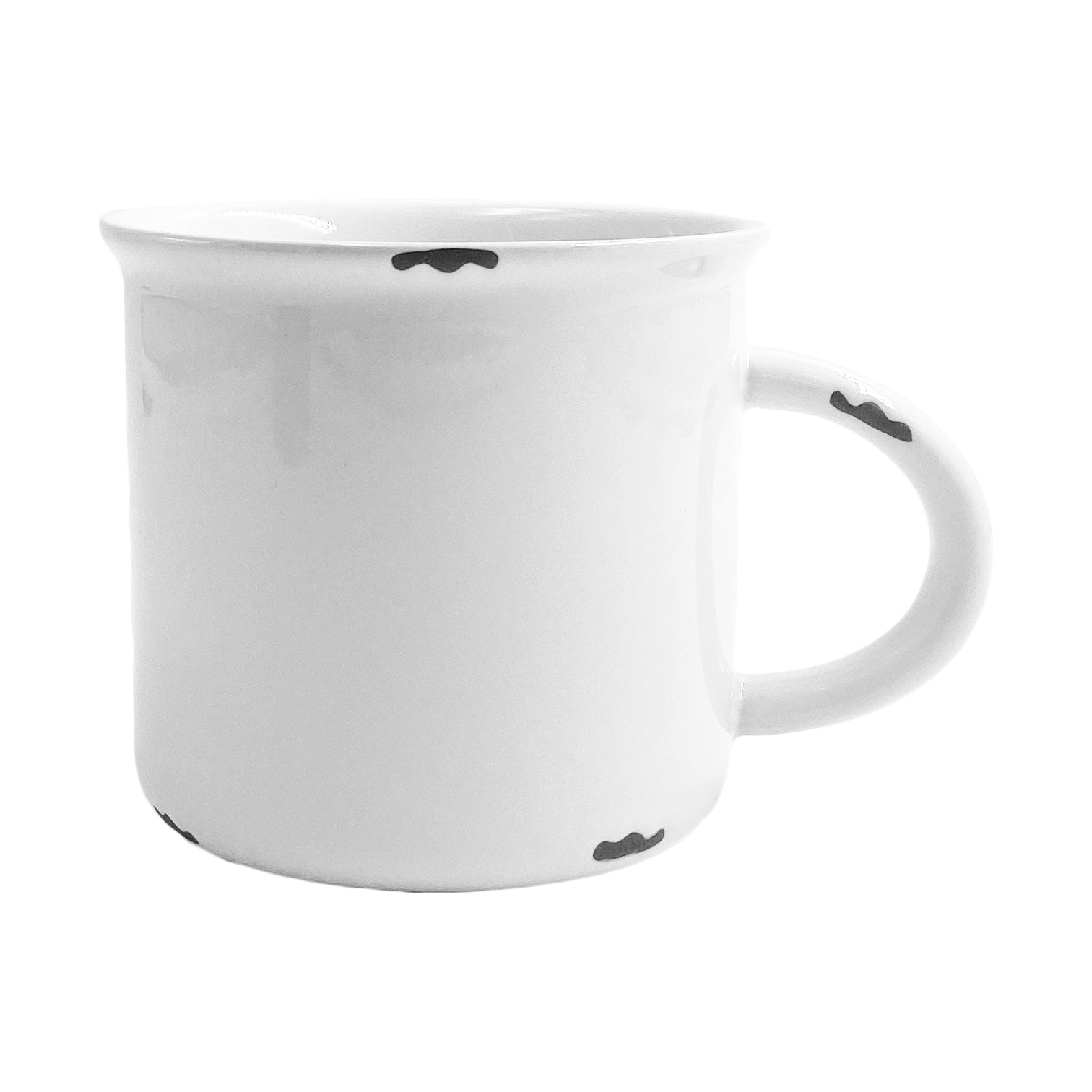 Tinware Mug Gift Set- Black & White