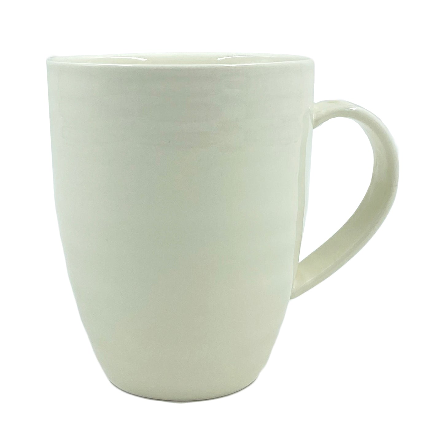 Daniel Smith Ivory Porcelain 4 Piece Dinnerware Set, Service For 1