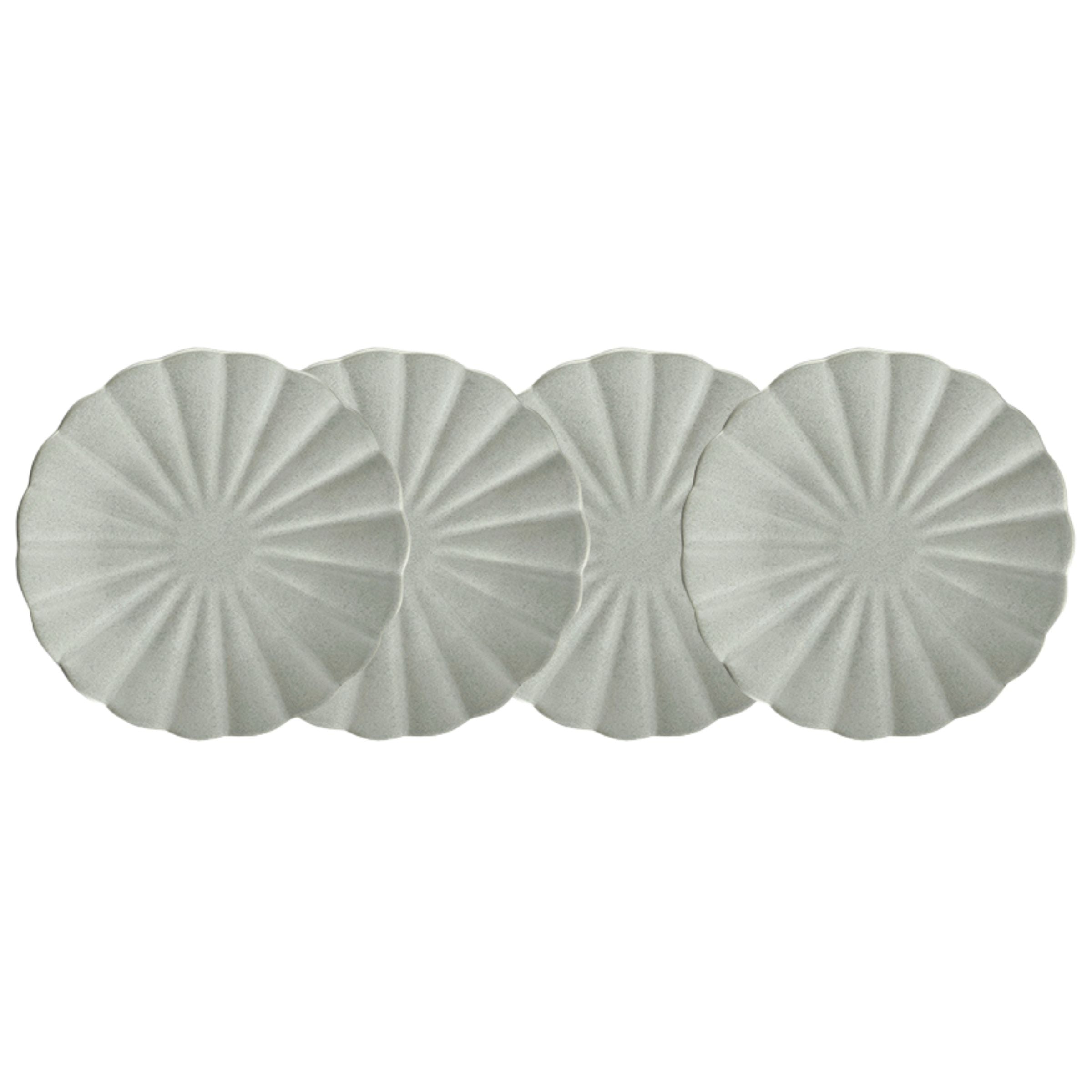 Lafayette Fog Bread Plate - Set of 4