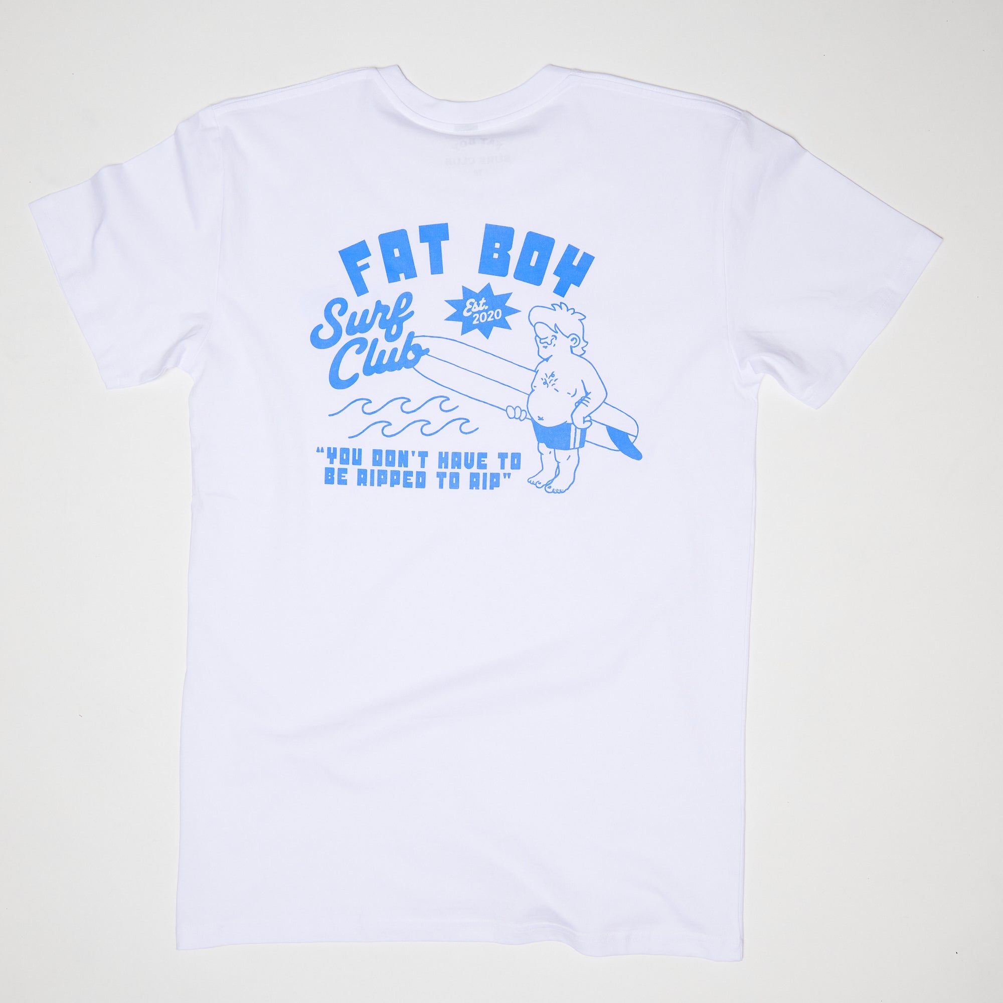 Ripped 2 Rip Tee - White