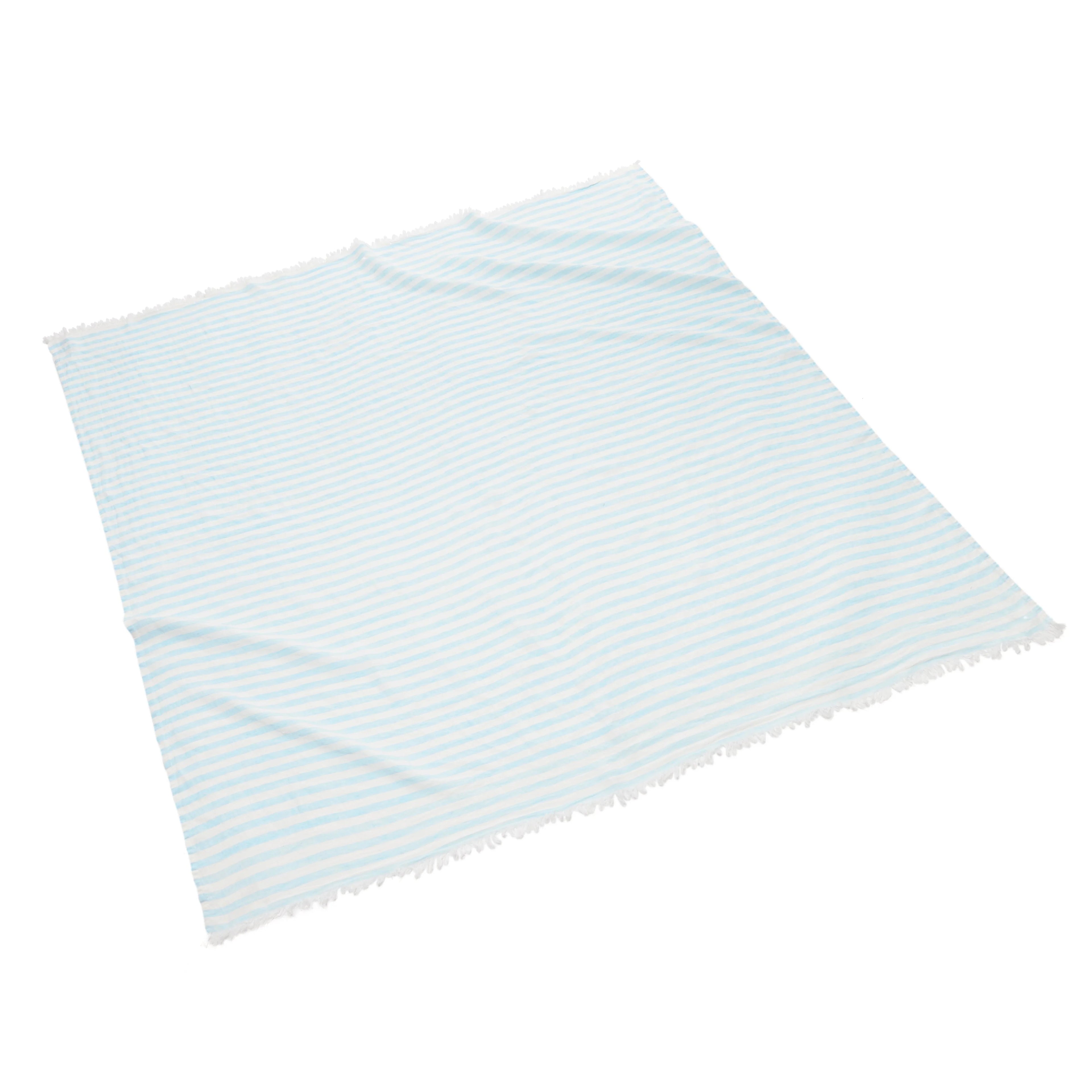 Holbox Linen Beach Blanket