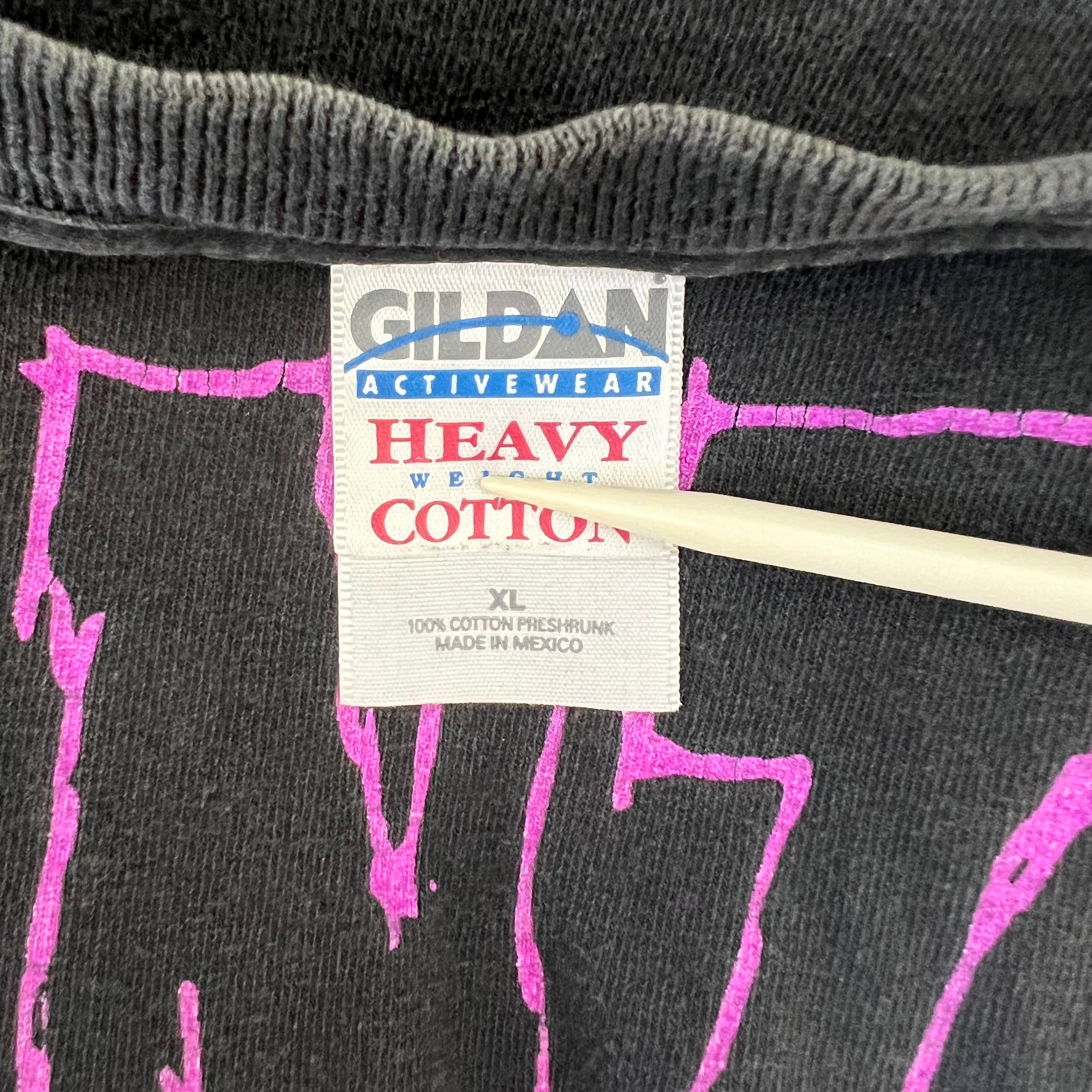 2002 Danzig "Kiss The Skull" Vintage Tour Band Tee Shirt