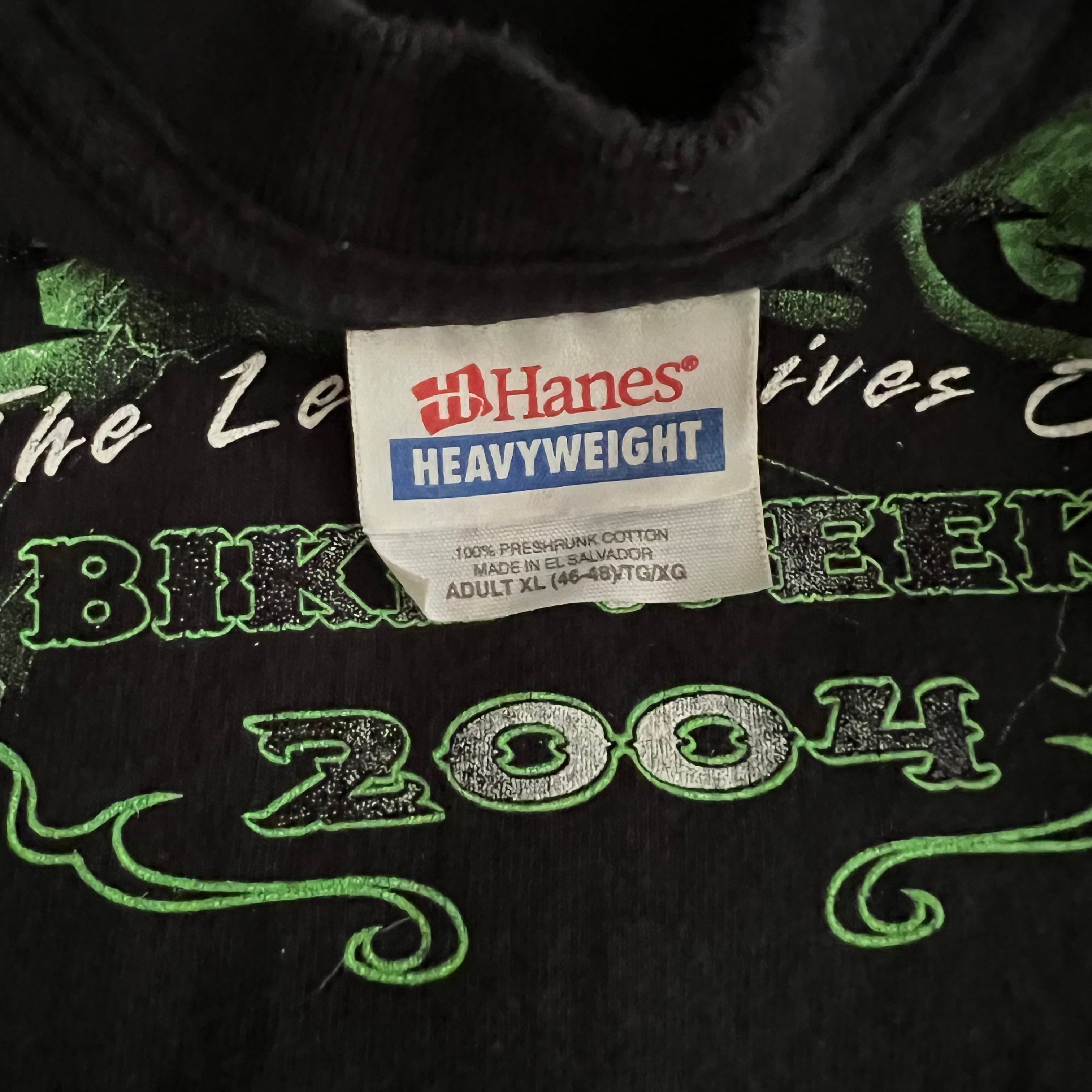 2004 Sturgis Bike Week Vintage Long Sleeve Motorcycle Tee Shirt