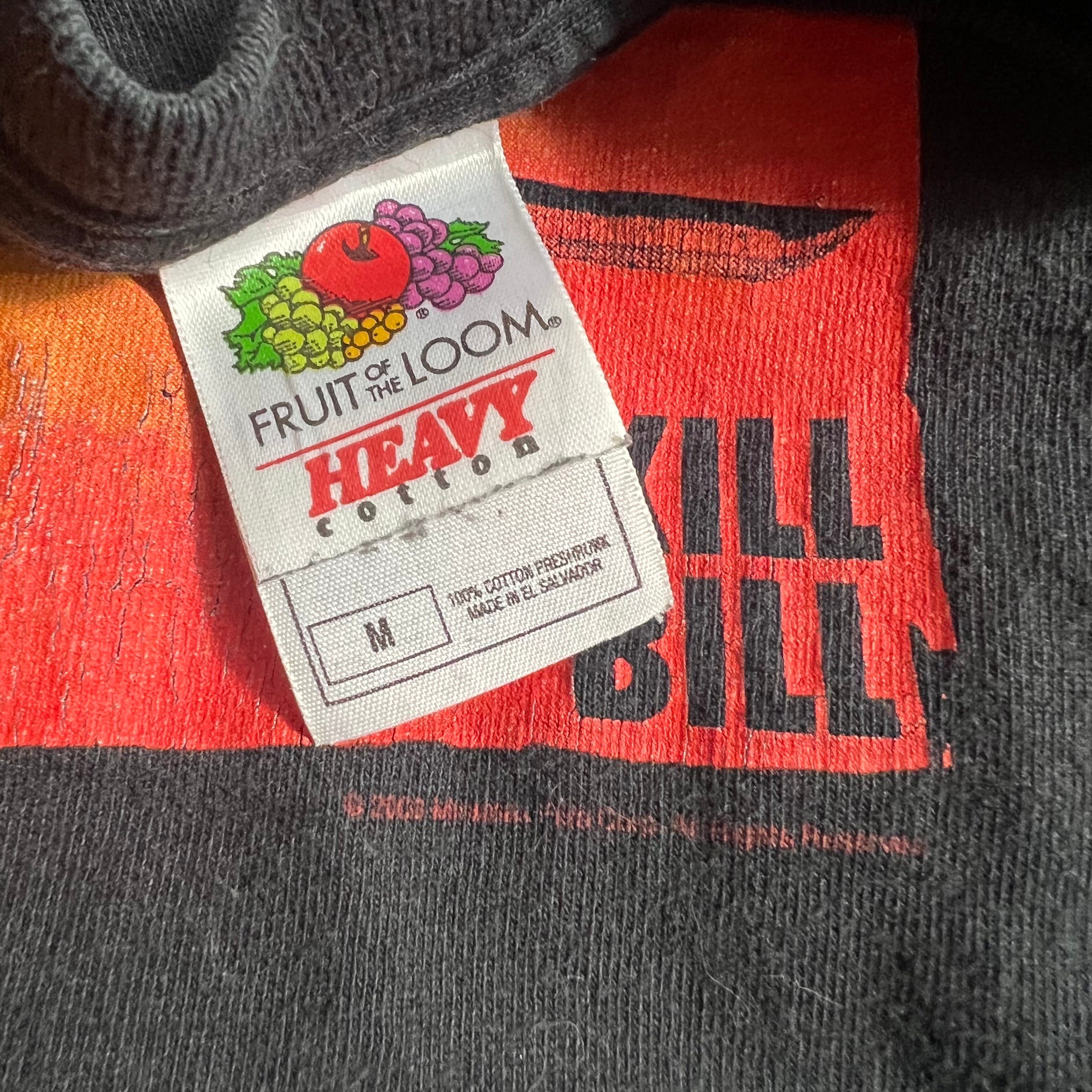 2003 Kill Bill Vol. 1 Vintage Movie Promo Tee Shirt