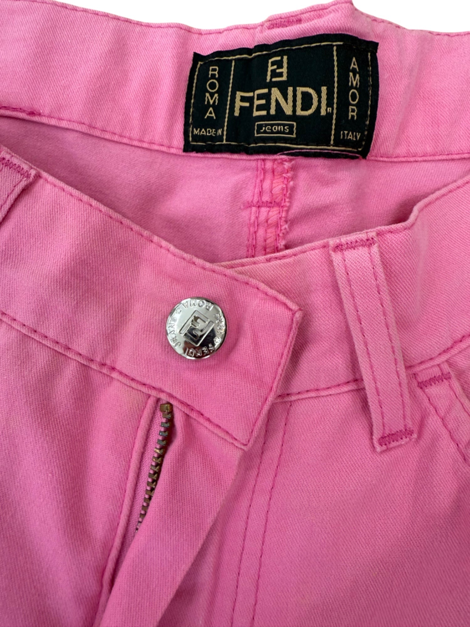 Fendi Peony Flare Pants