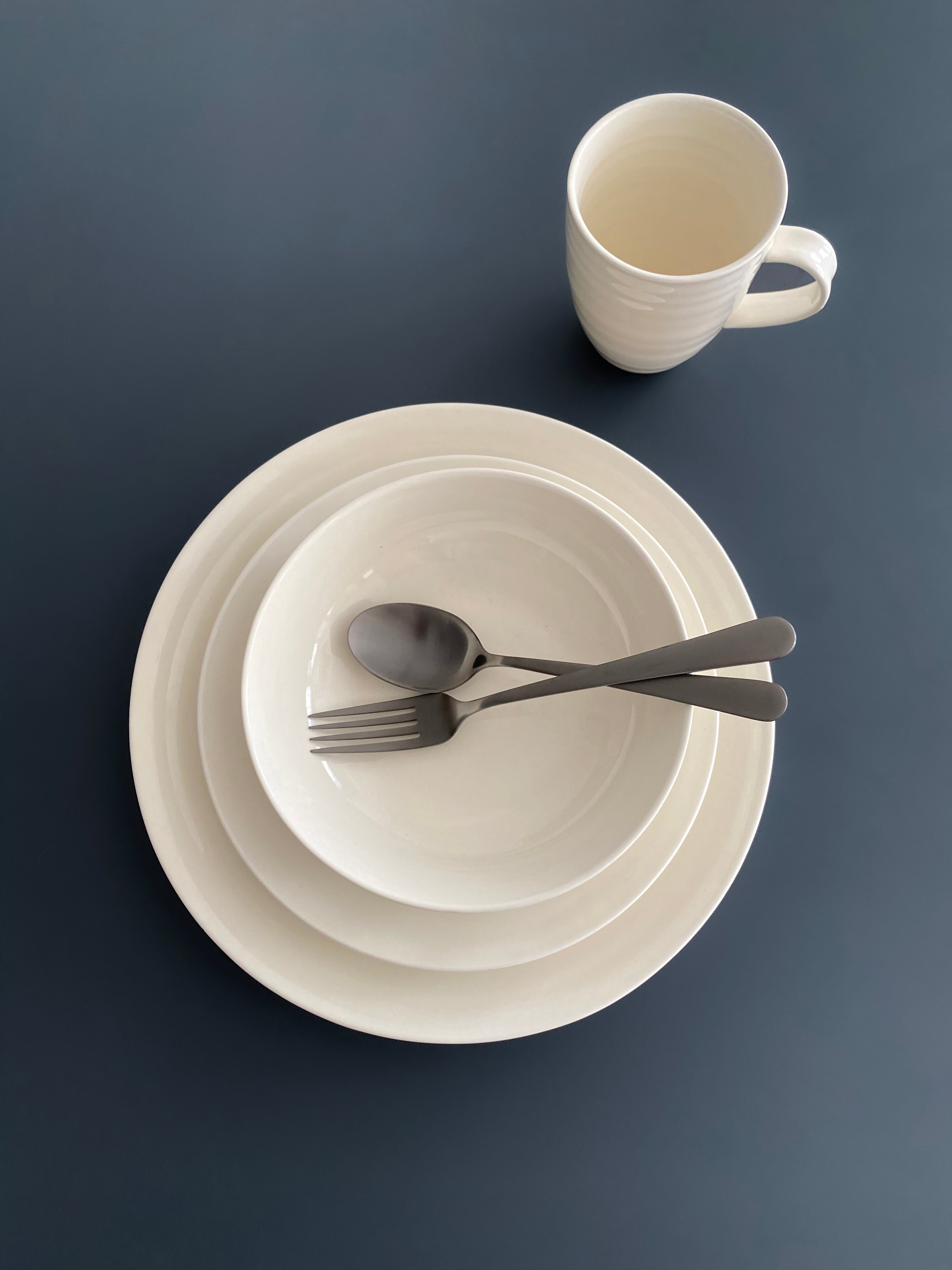 Daniel Smith Dinner Plate - Set of 4 - Ivory