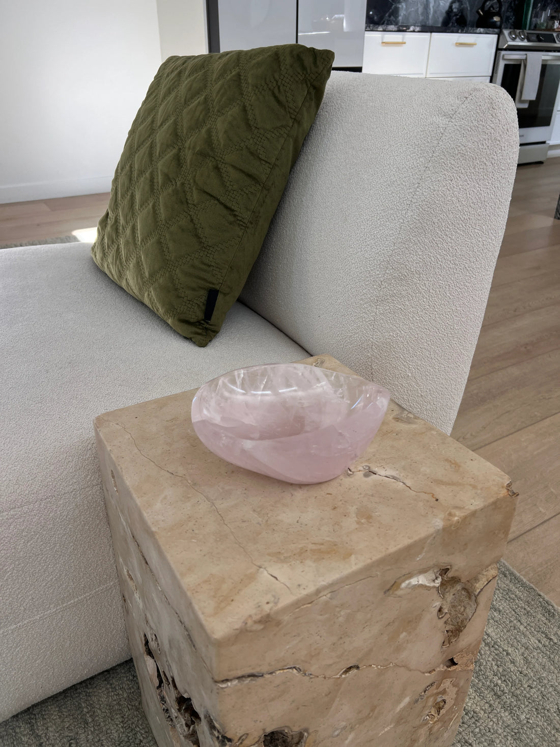 Rose Quartz Vanity Bowl