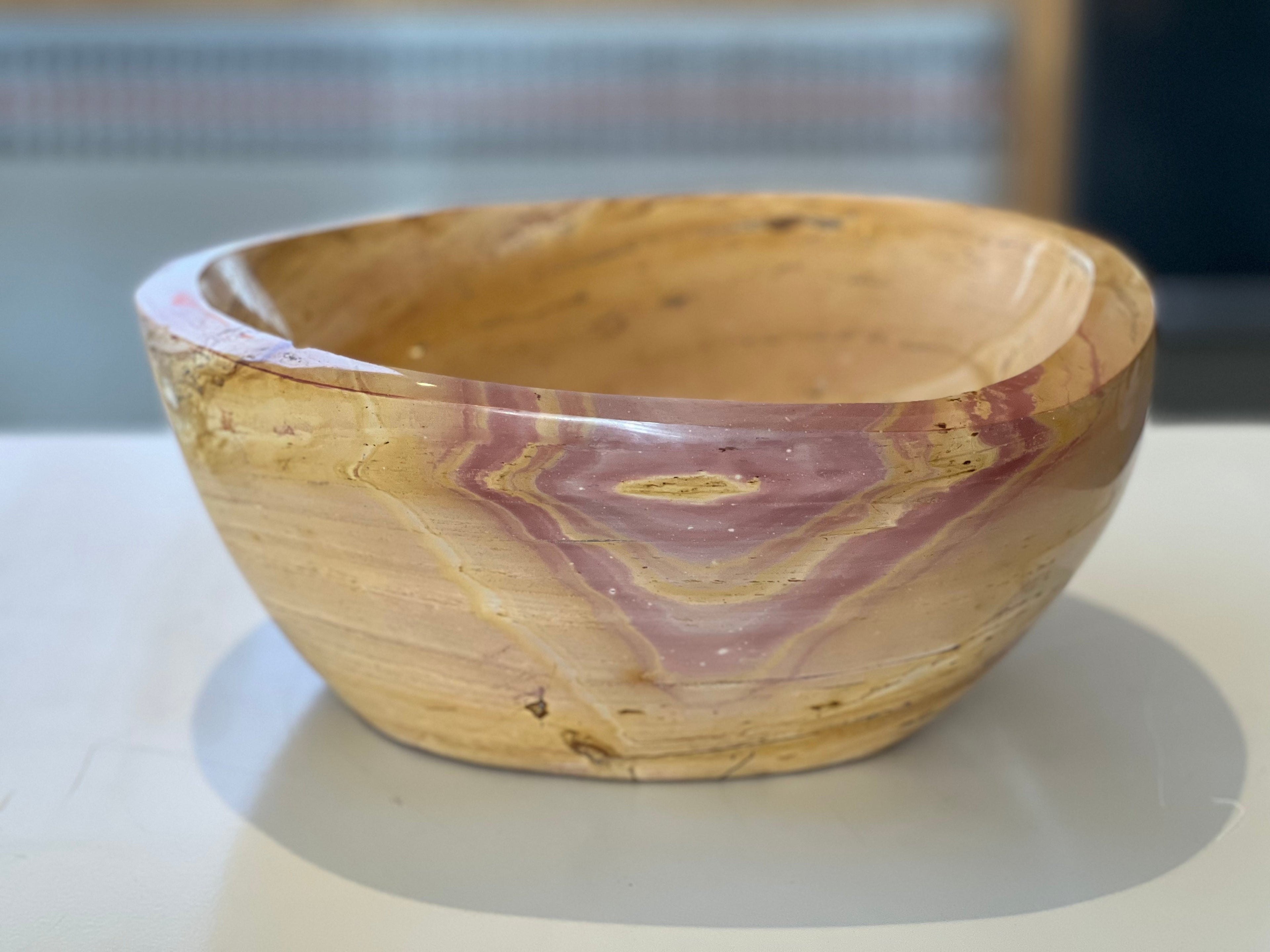 Polychrome Jasper Bowl