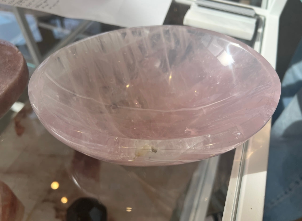 Bowl Rose Quartz $340