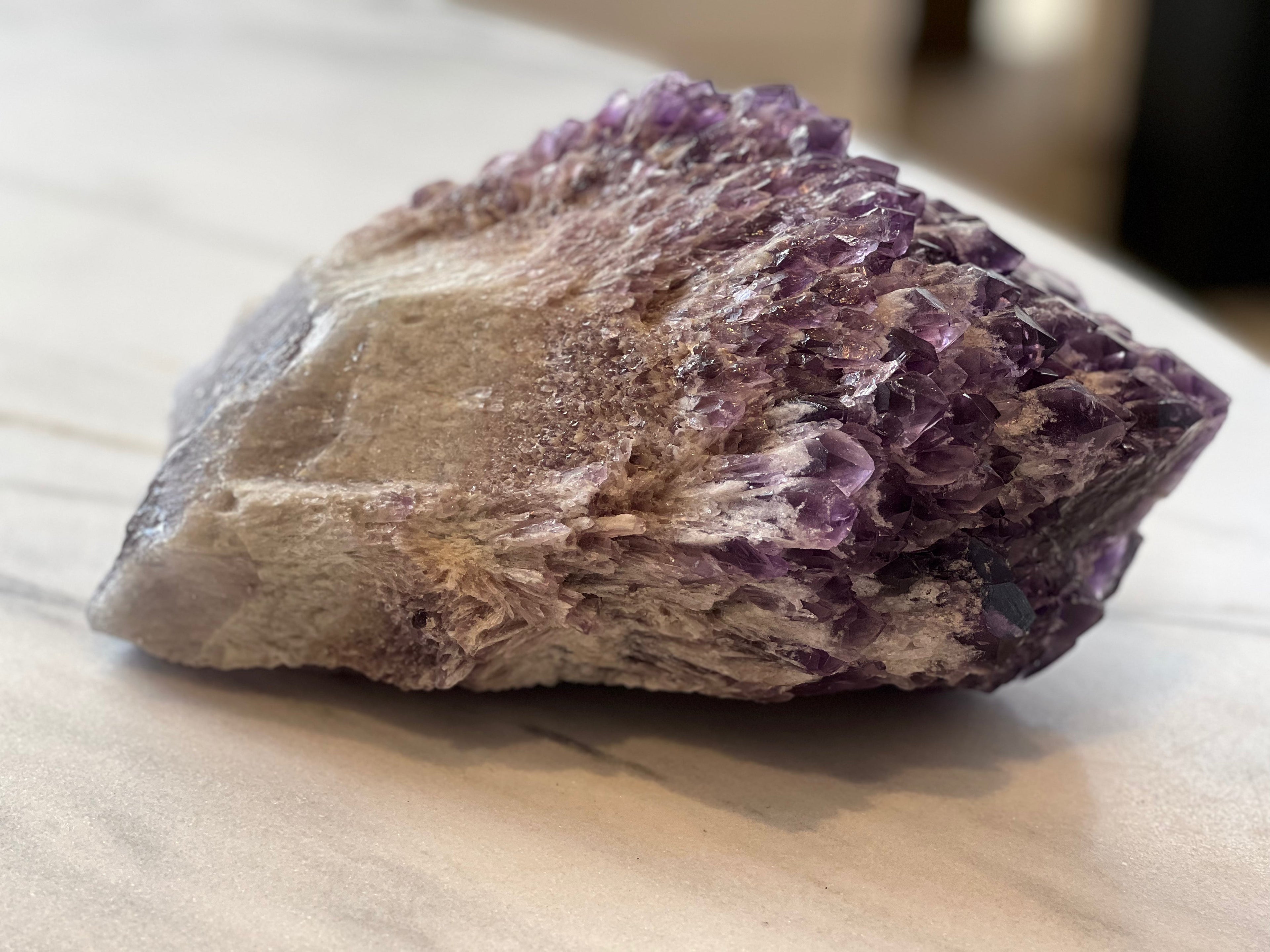 Amethyst Elestial Cluster