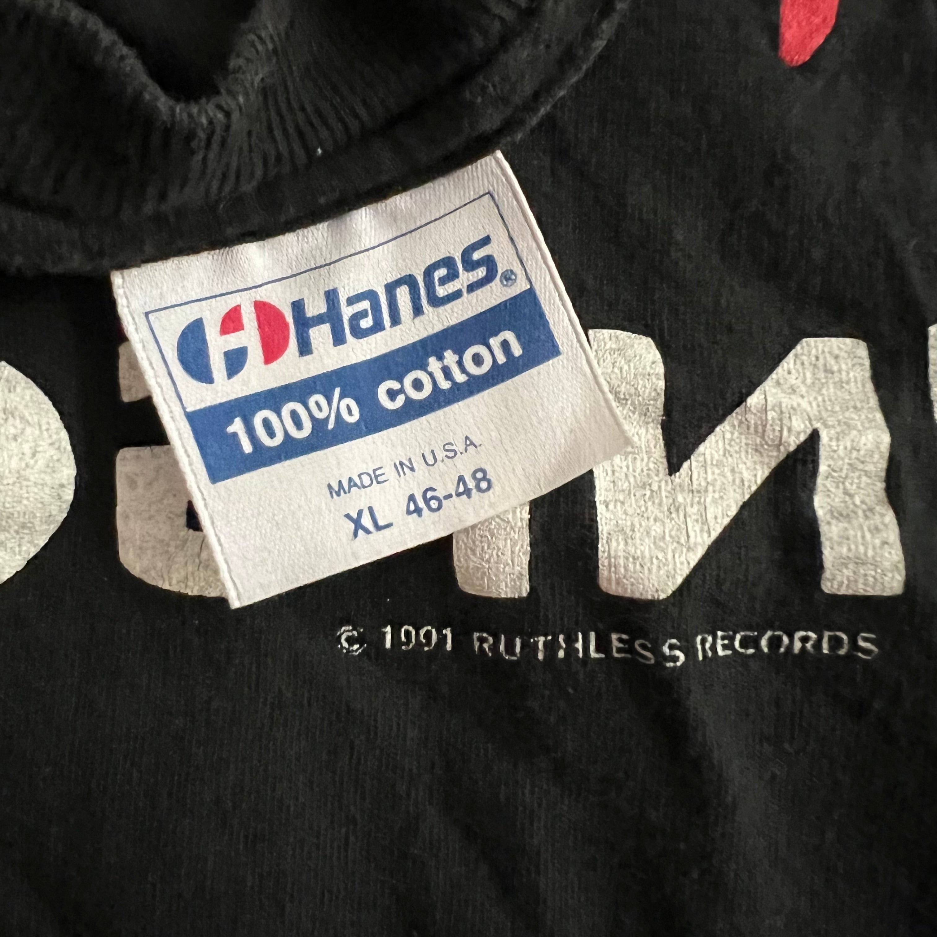 1991 N.W.A. Vintage Promo Rap Tee Shirt NWA