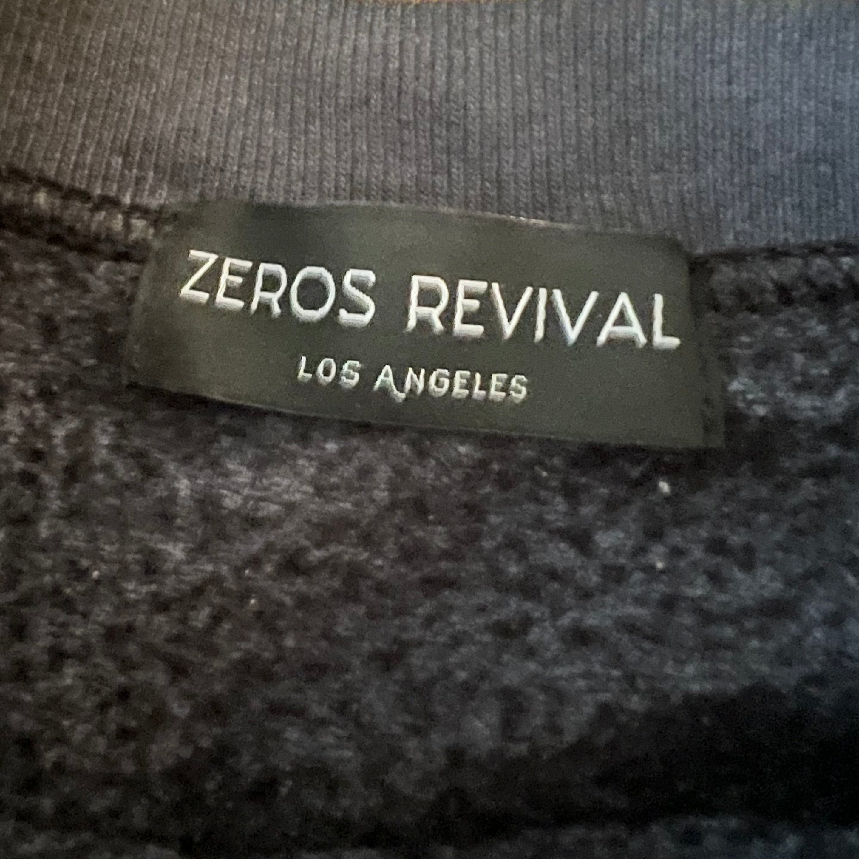 1970s Zeros Revival Blank Vintage Sweatshirt -