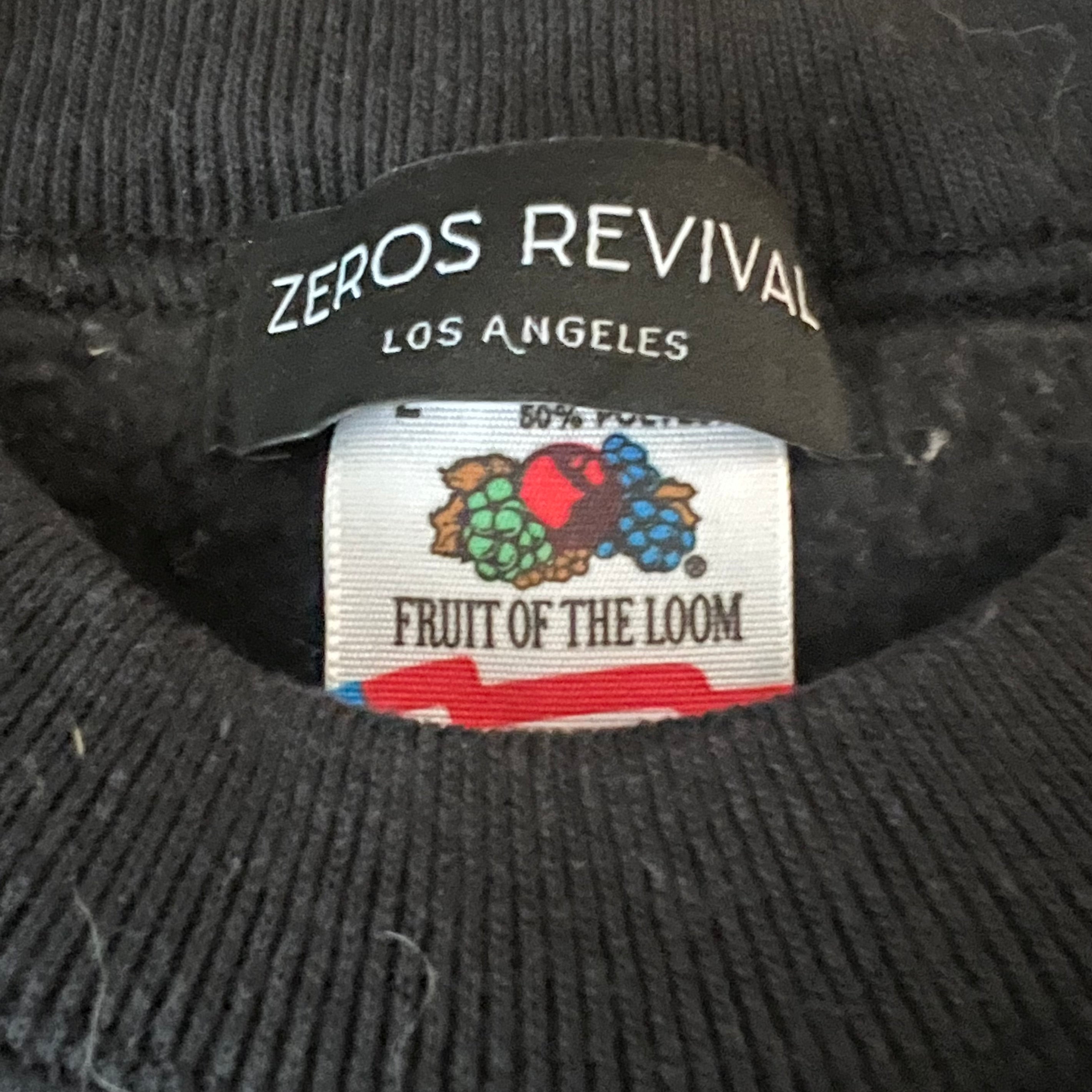 1990s Zeros Revival Blank Vintage Sweatshirt -