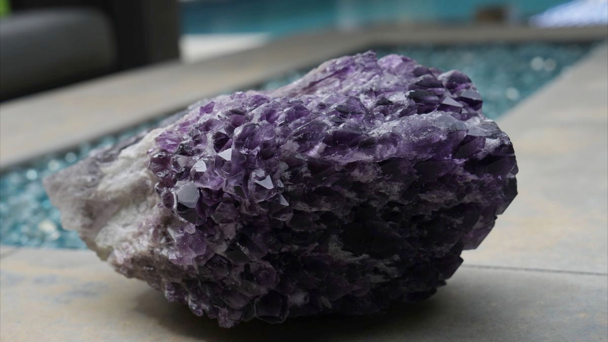 Amethyst Elestial Cluster