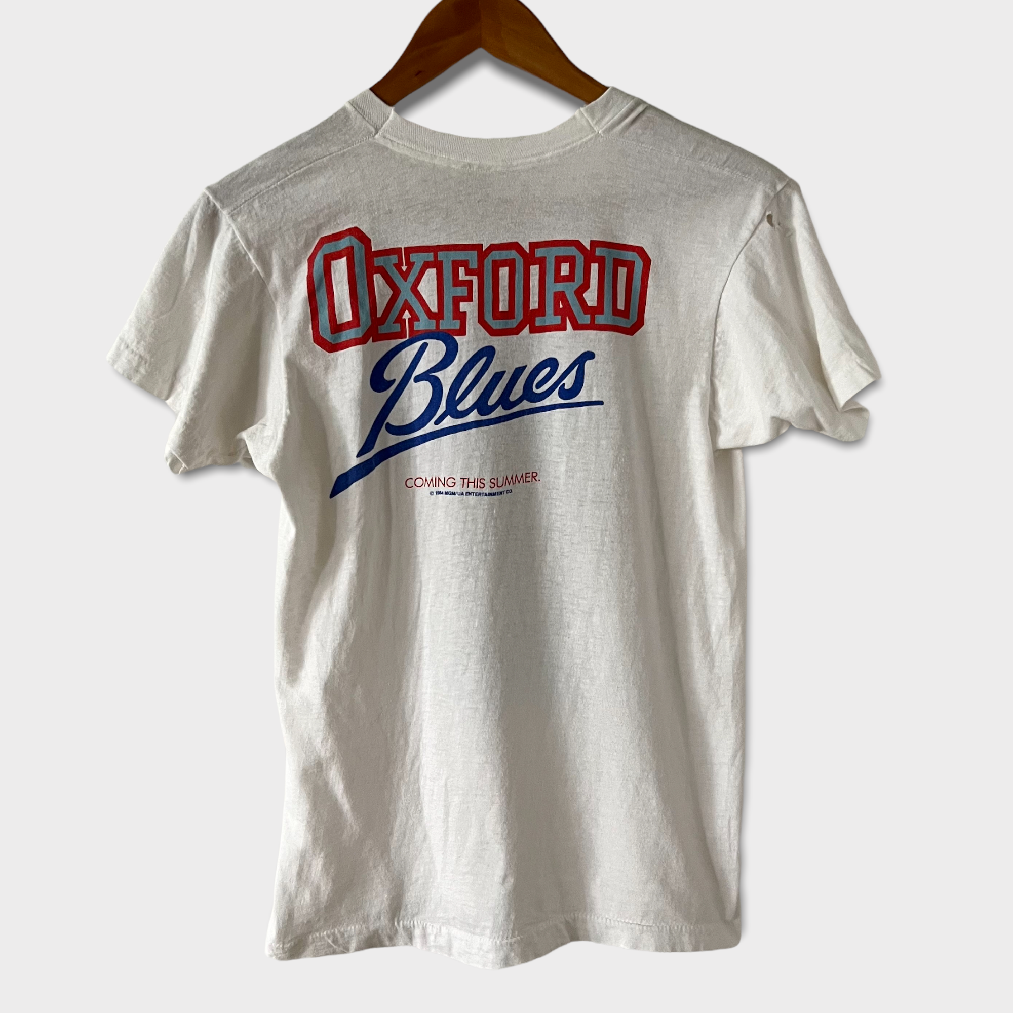 1984 Oxford Blues Rob Lowe Vintage Movie Tee Shirt