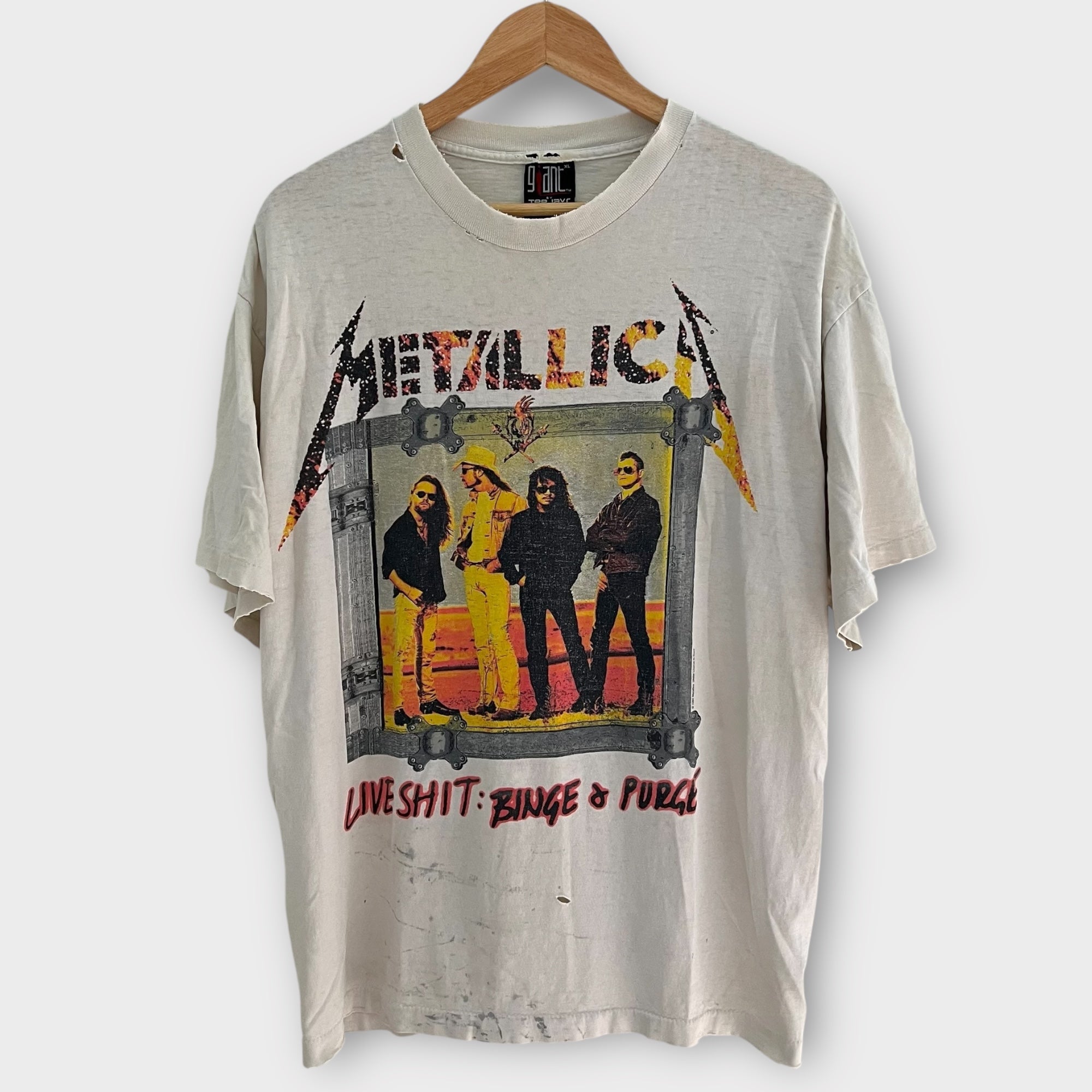 1994 Metallica Summer Tour Vintage Band Tee Shirt