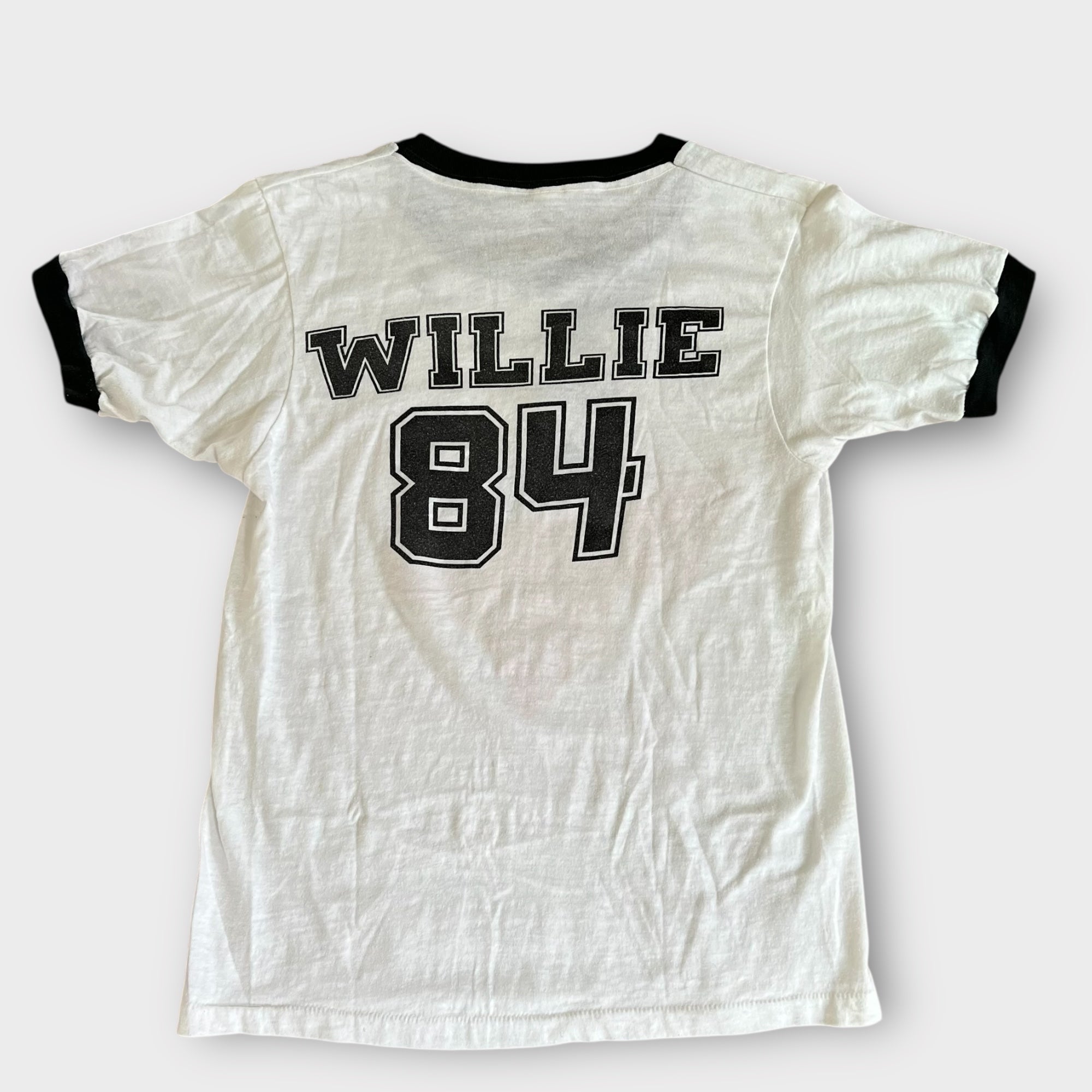 1984 Willie Nelson Vintage Band Tour Tee Shirt