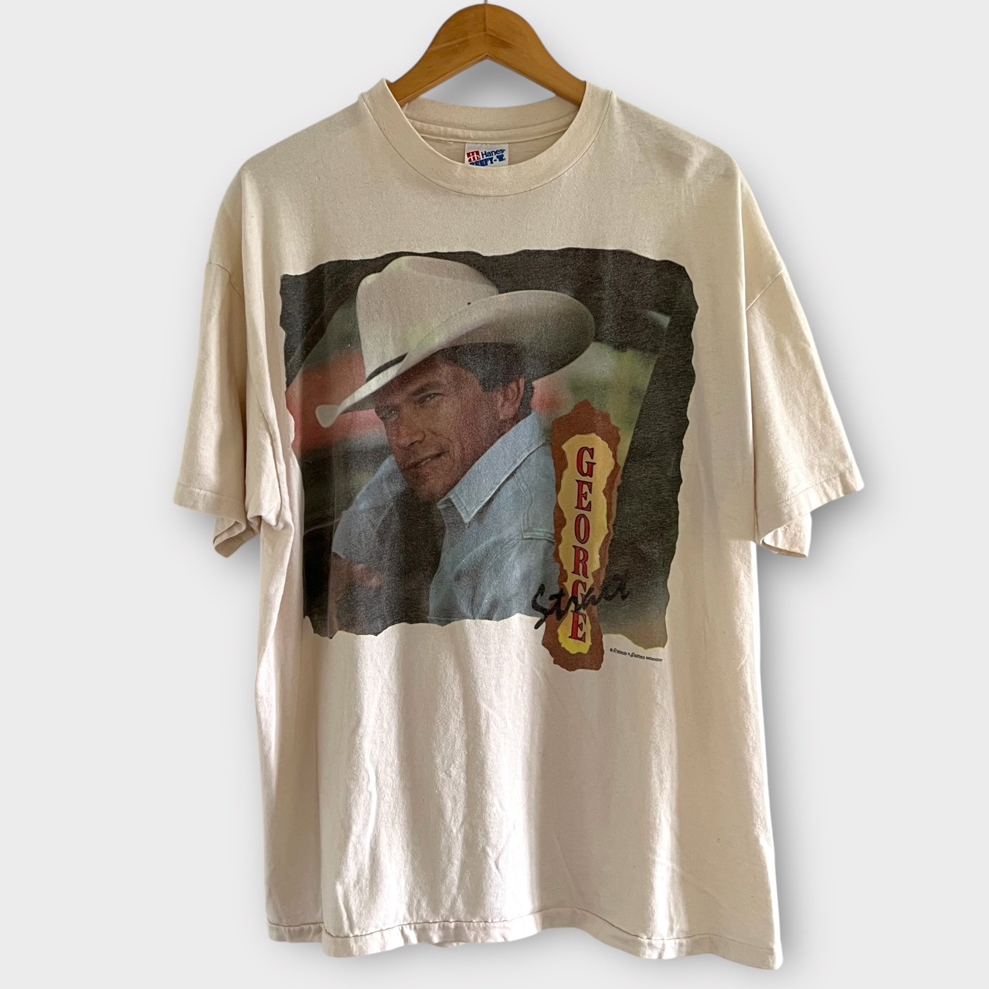 1991 George Strait Tour Vintage Country Music Band Tee Shirt