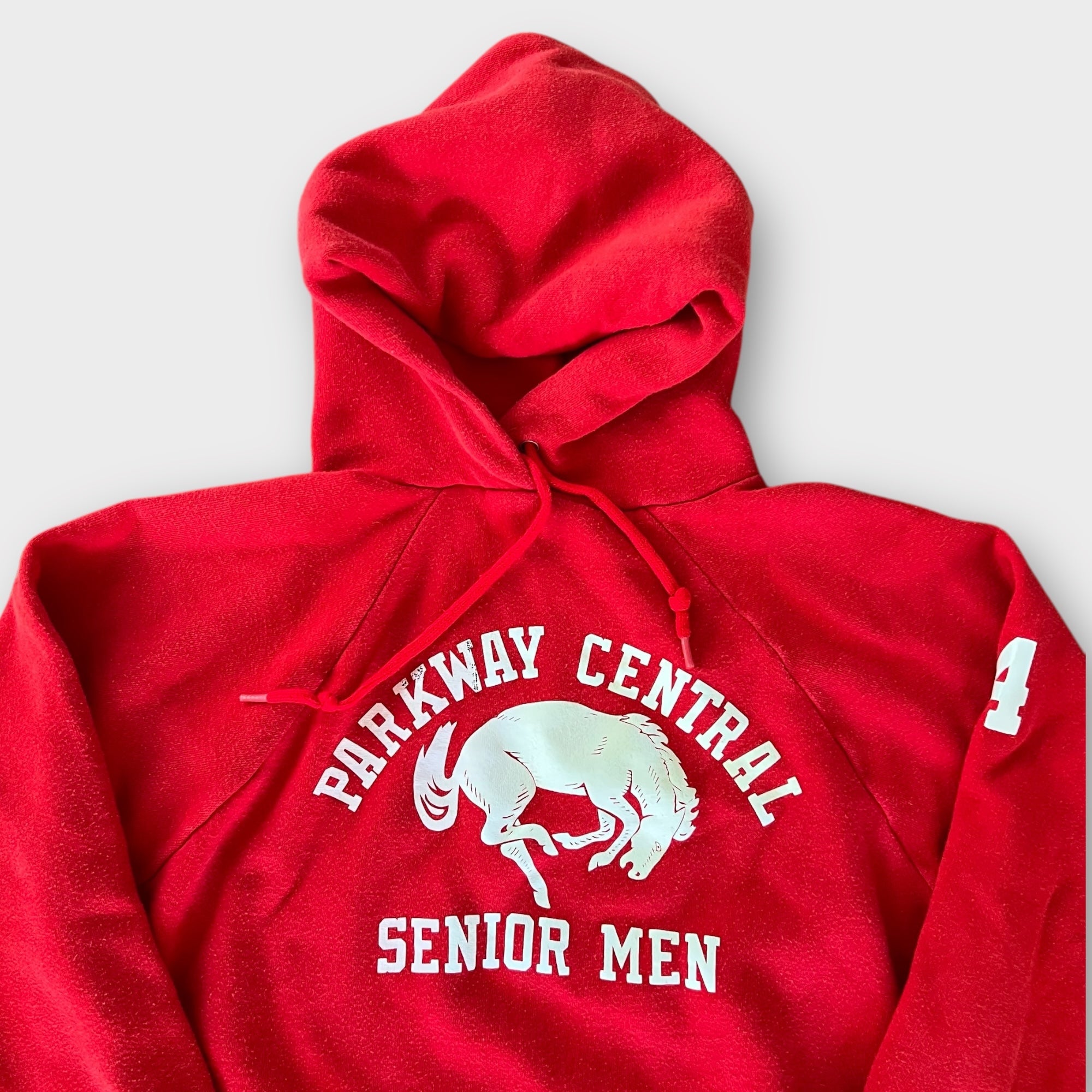 1984 Parkway Central Senior Men High School Vintage Mascot Hoodie Sweatshirt