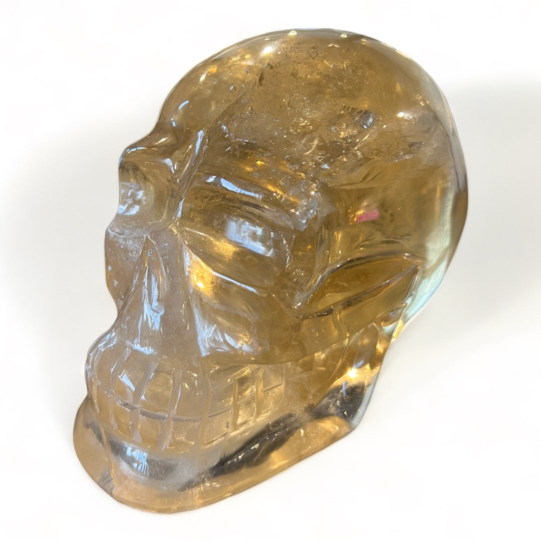 Citrine Skull