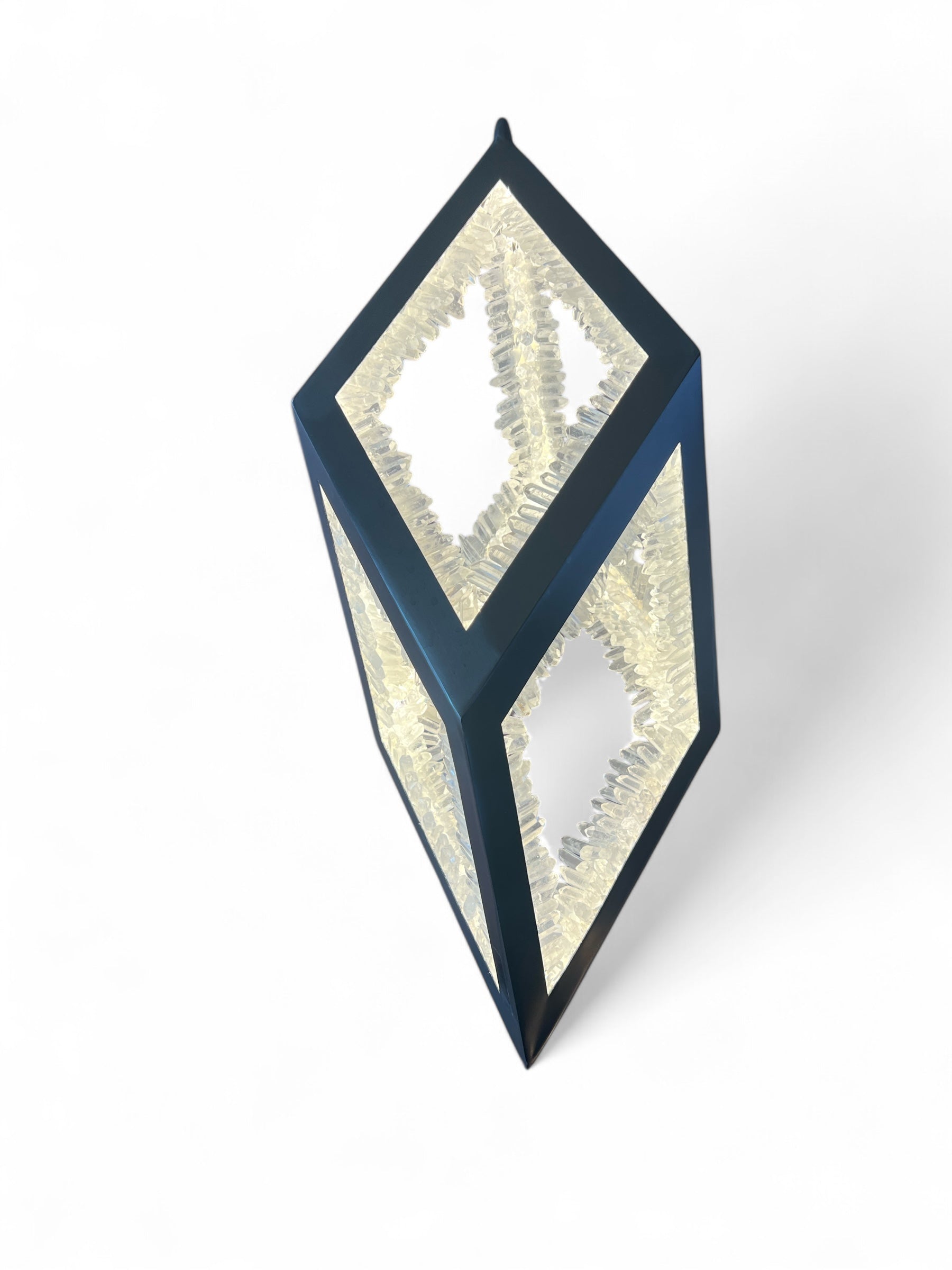 Artisan Clear Quartz Pendant Lamp