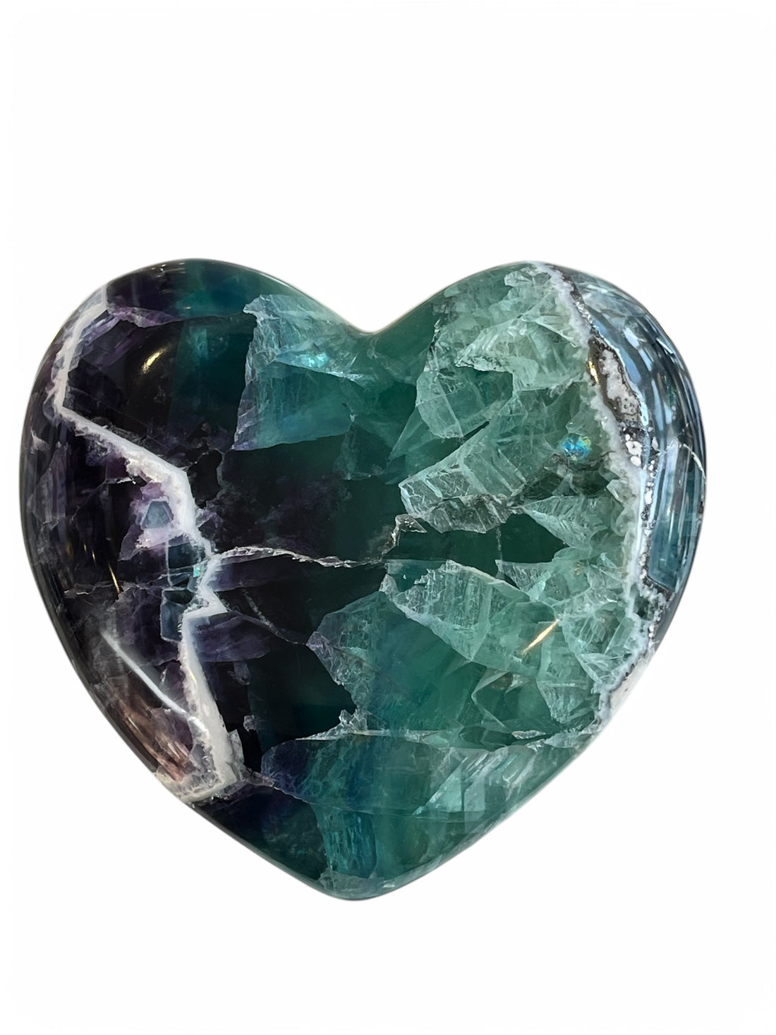 Fluorite Heart