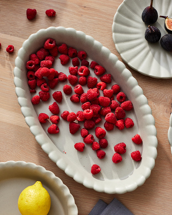 Lafayette Blush Oval Baker