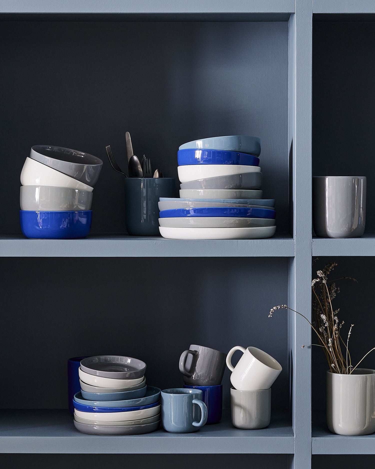 Reims Deep Bowl - Set of 4 - Mediterranean