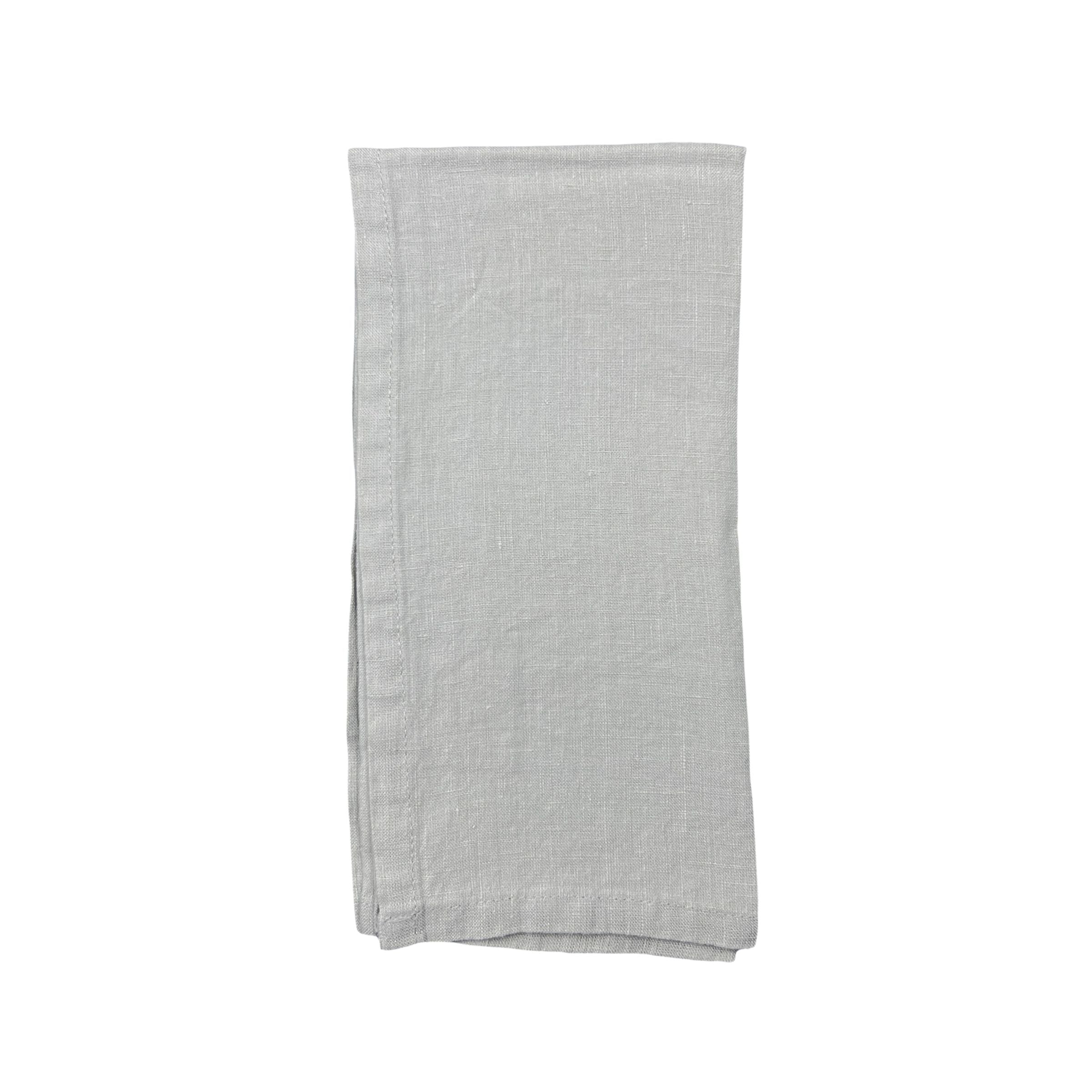 Stone Washed Stone Linen Napkin - Set of 4