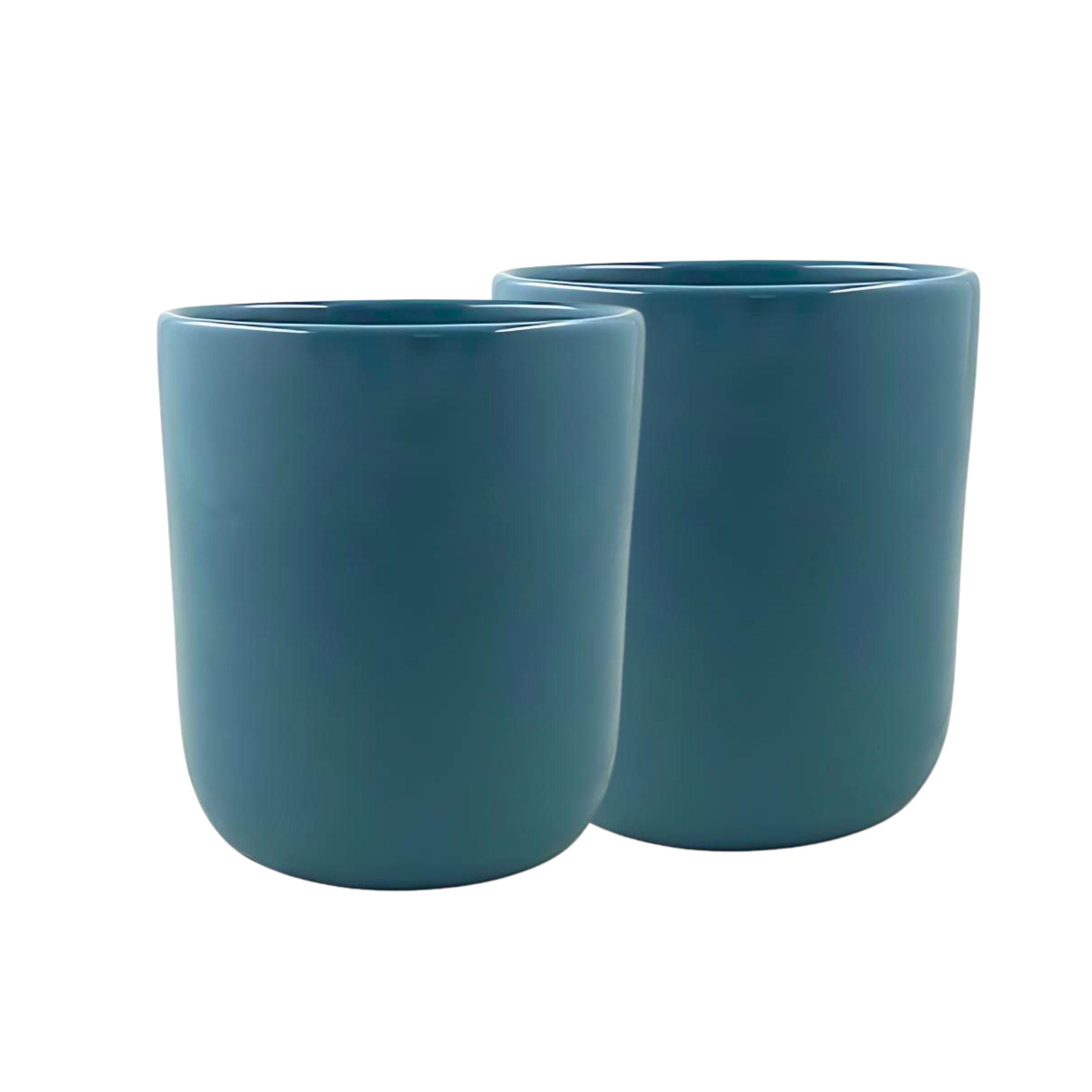 Reims Stoneware Atlantic Utensil Cup, Set of 2