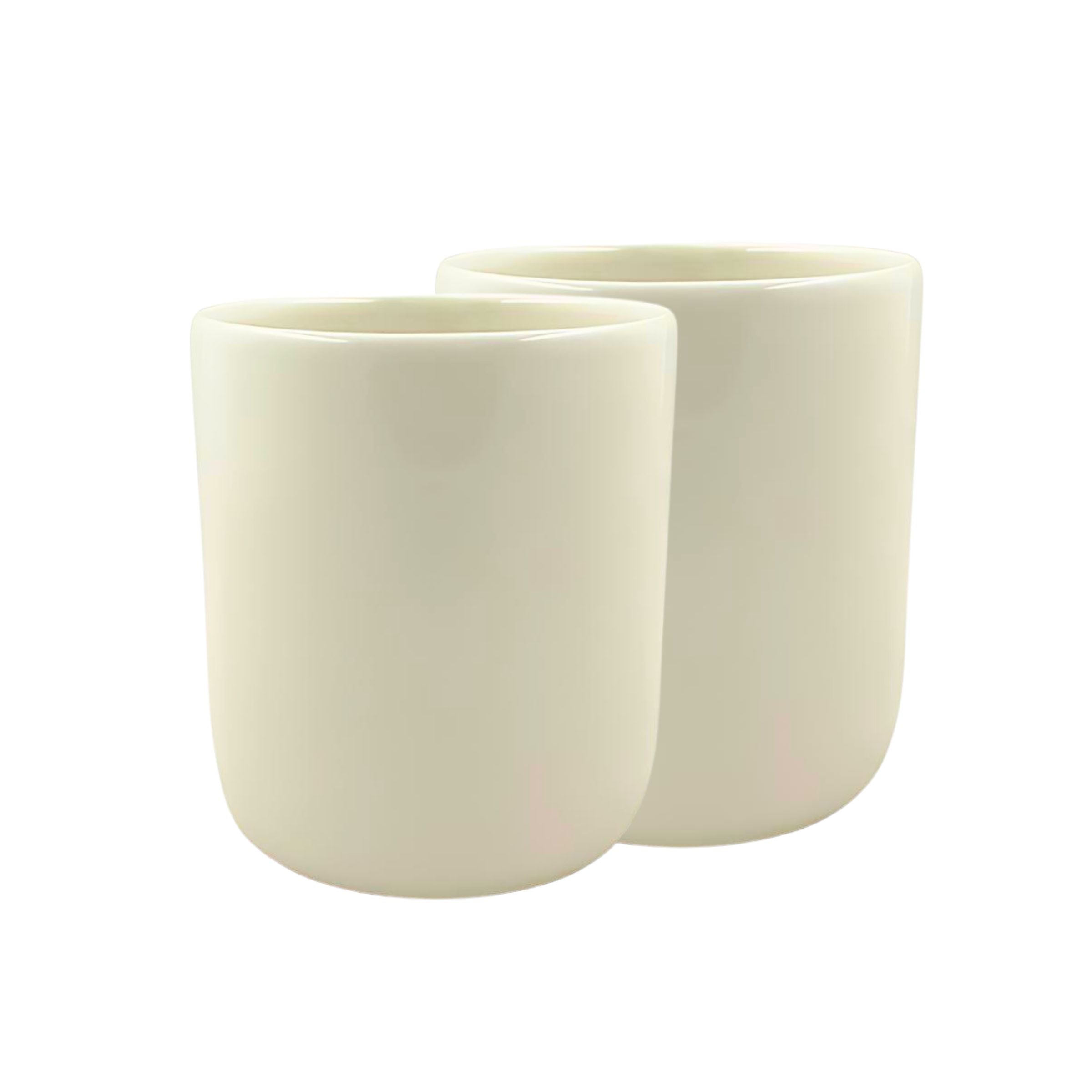 Reims Stoneware Salt Utensil Cup, Set of 2