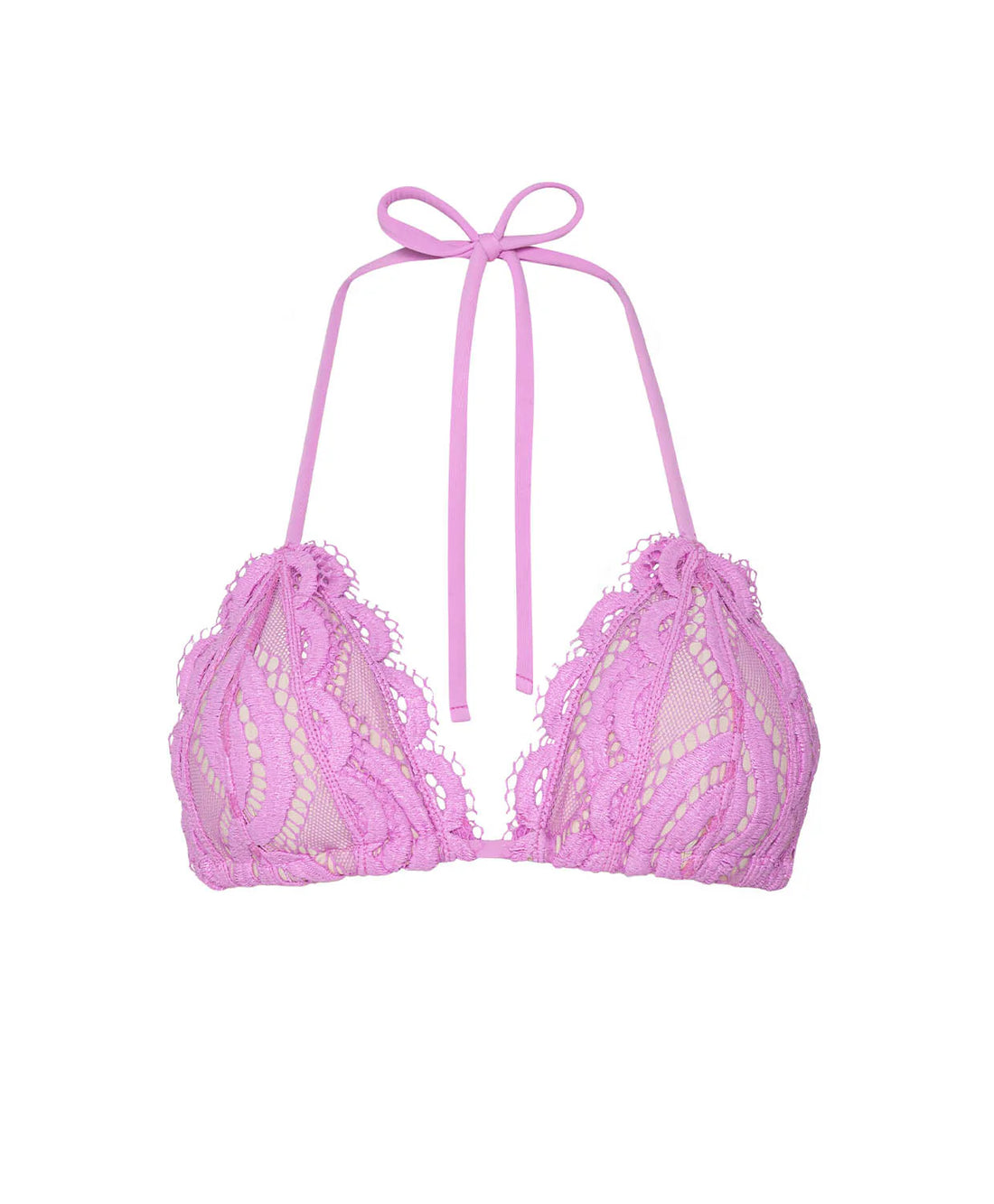 Lace Triangle Top
