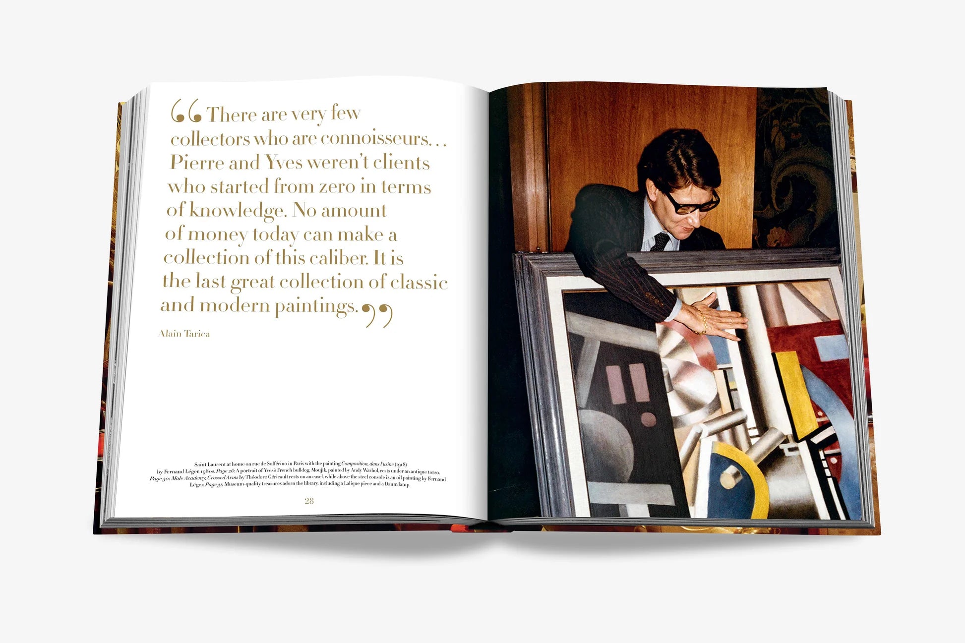 Yves Saint Laurent at Home