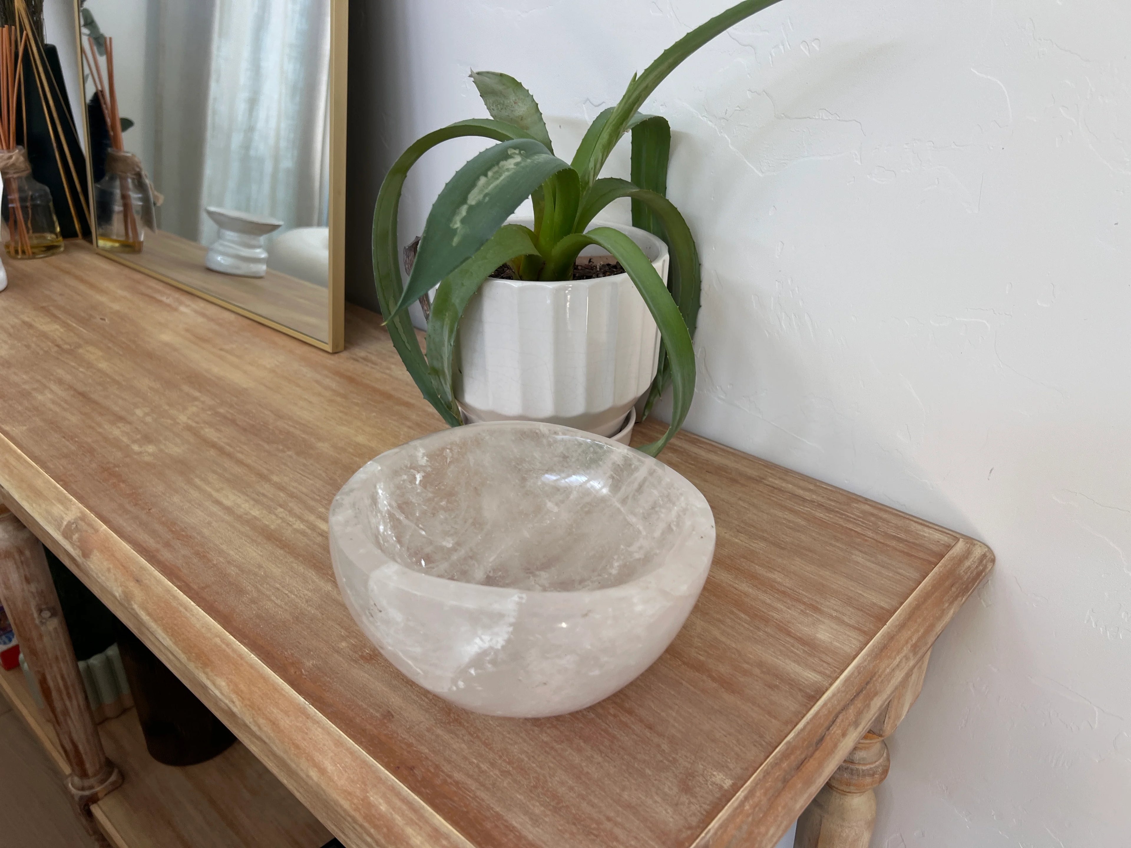 Clear Quartz Bowl