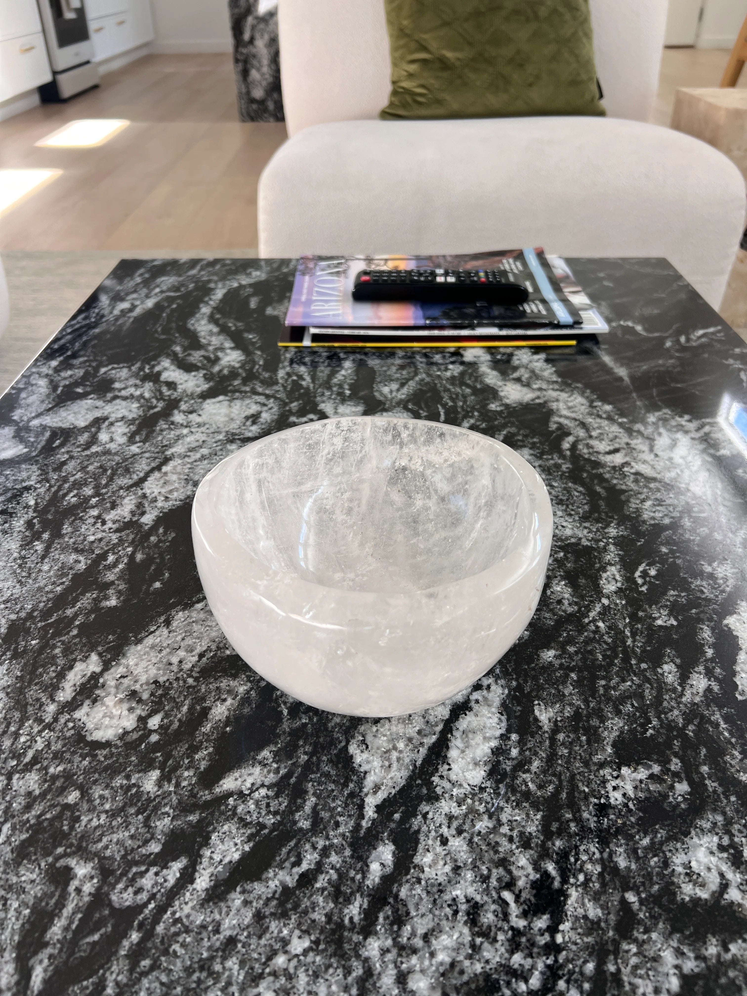 Clear Quartz Bowl
