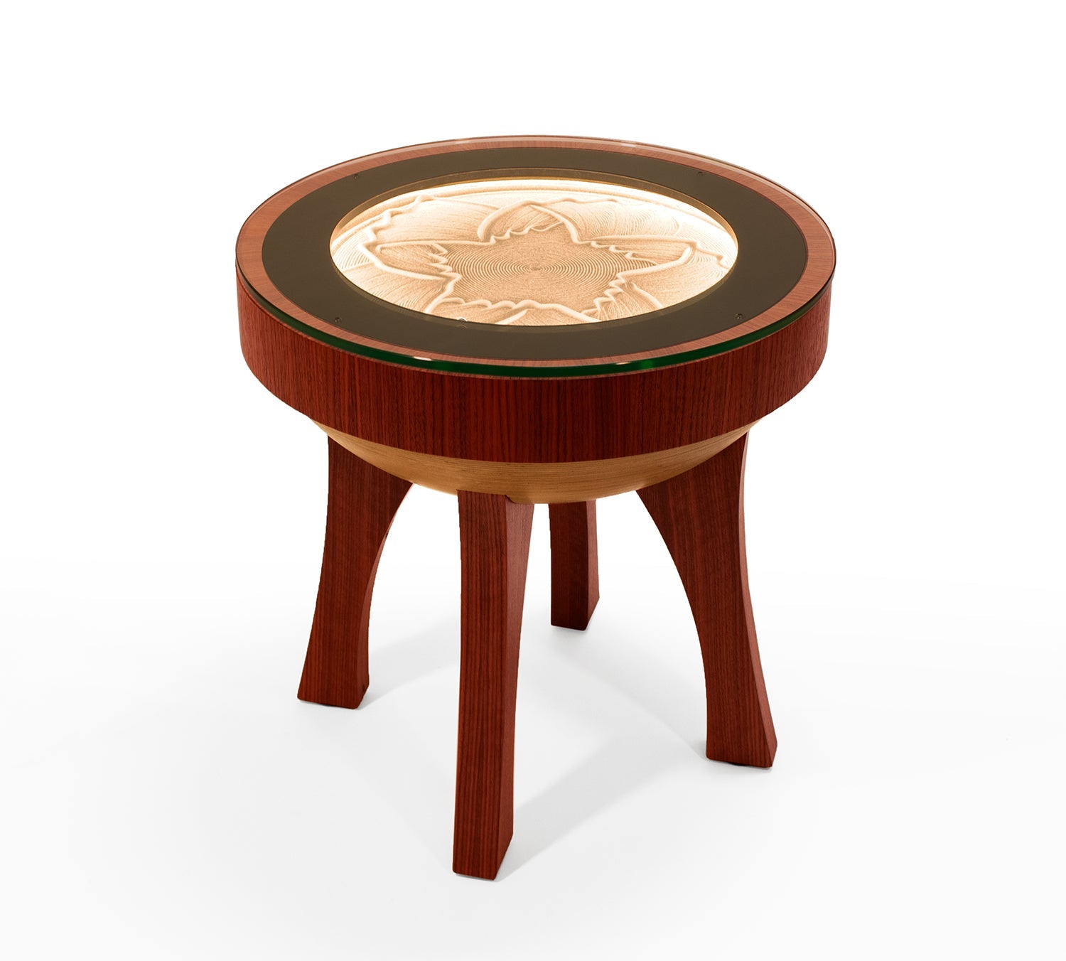 Sisyphus Hardwood Side Table