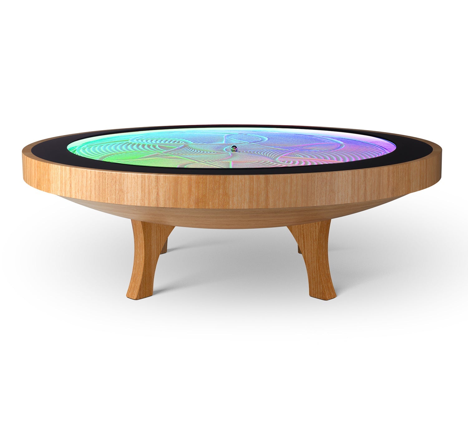 Sisyphus Hardwood Large Coffee Table