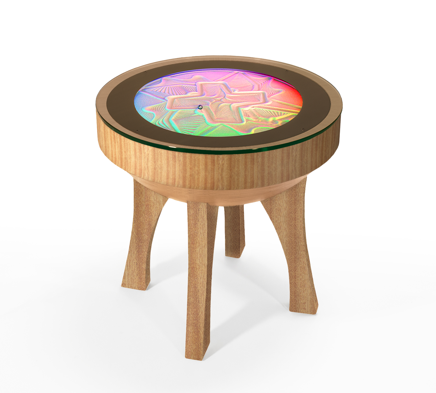 Sisyphus Hardwood Side Table