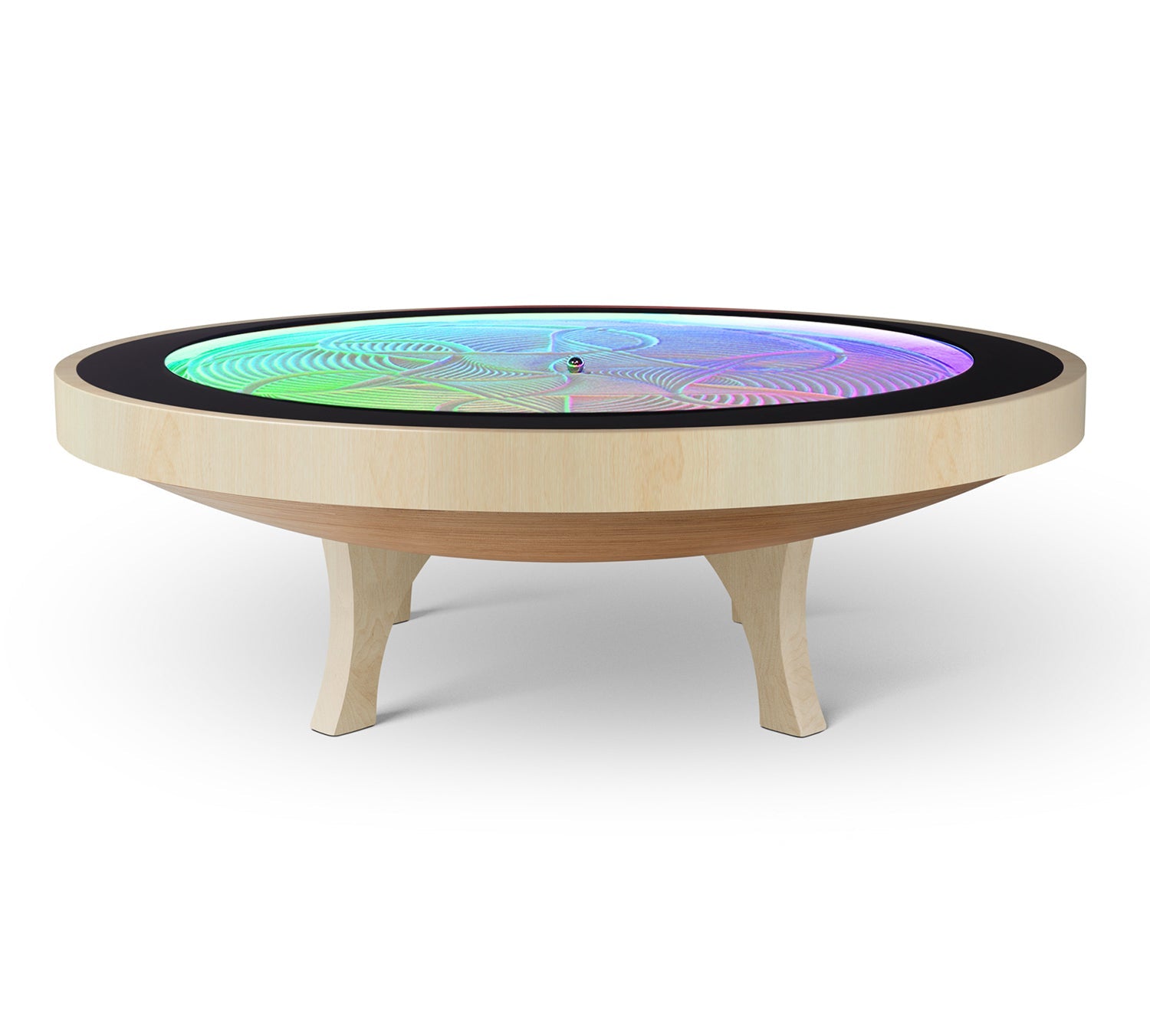 Sisyphus Hardwood Large Coffee Table