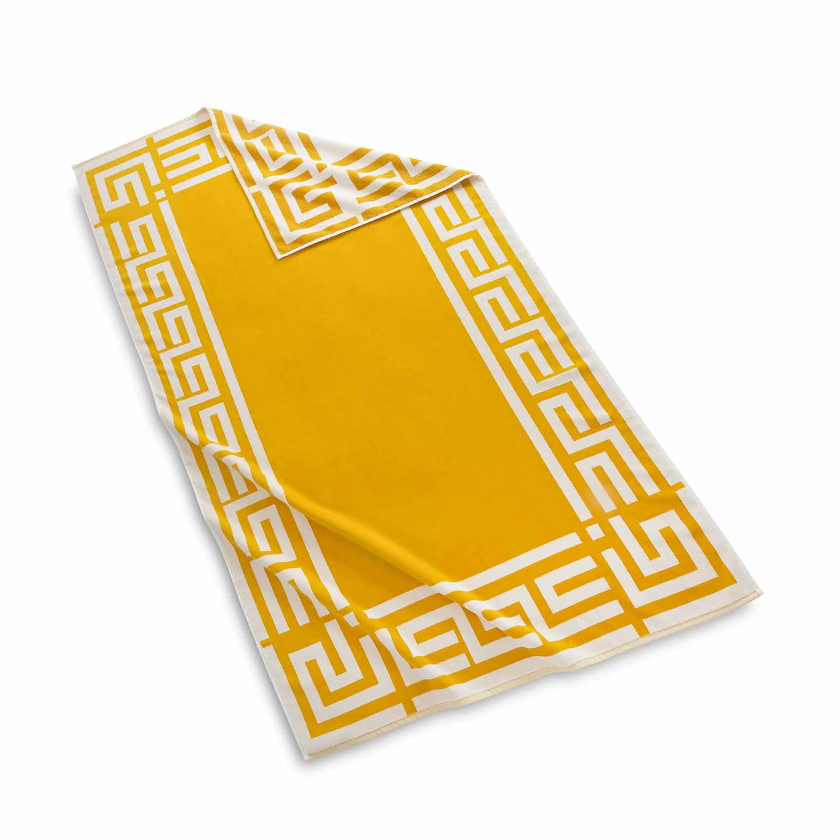 Greek Key Frame Beach Towel
