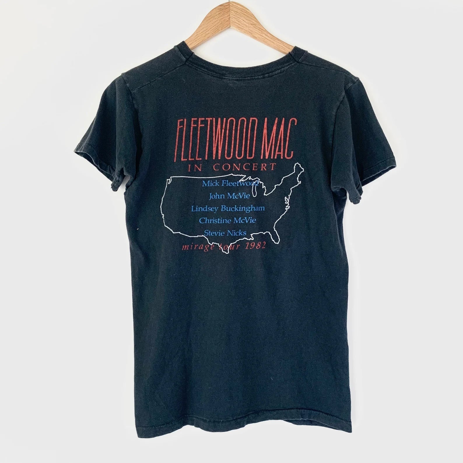 1982 Fleetwood Mac "Mirage" Tour Vintage Tee Shirt