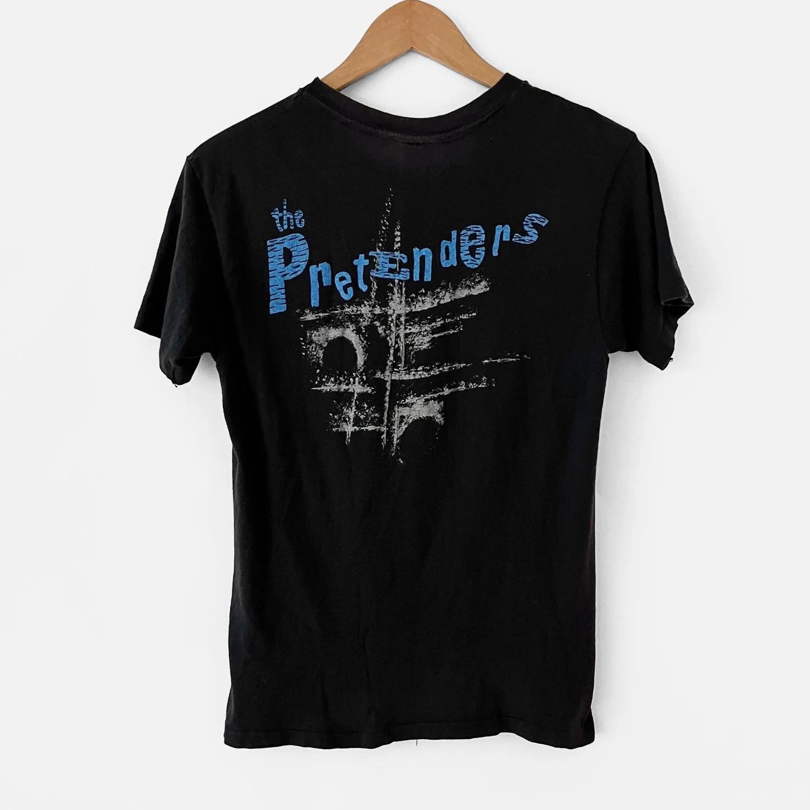 1980s Pretenders Vintage Tour Tee Shirt