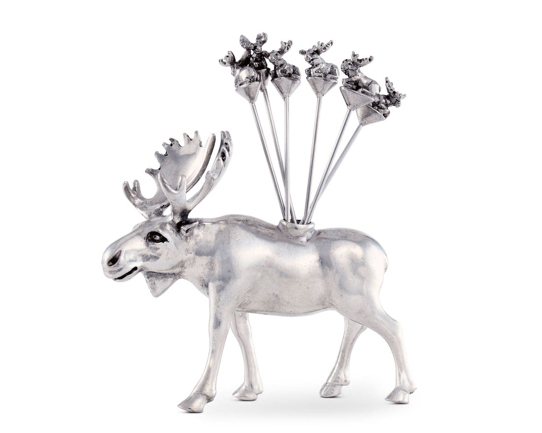 Moose Cheese Pick Set