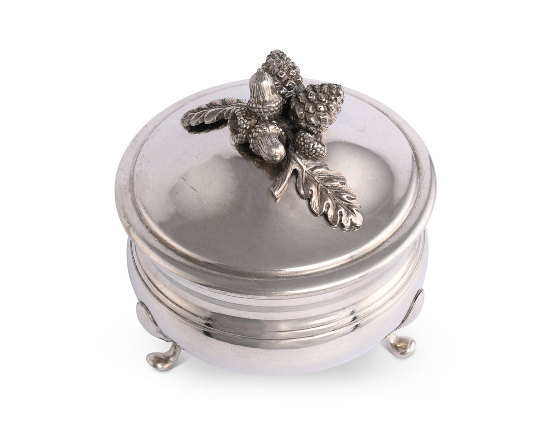 Pewter Acorn Sauce Bowl